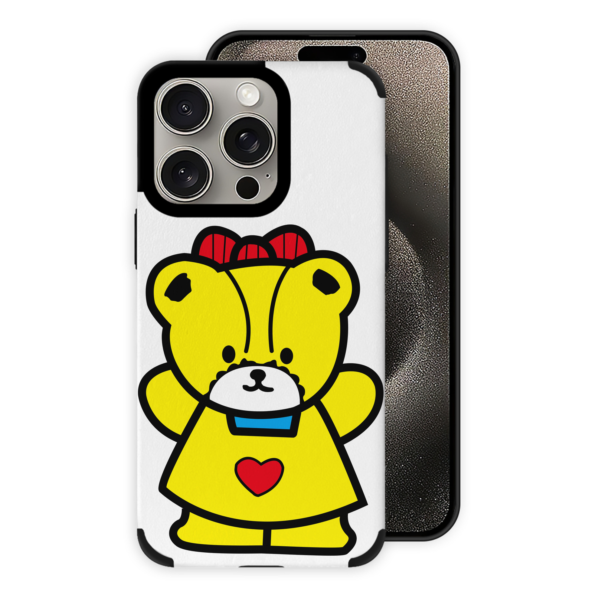 （画像用） Hello Kitty ハローキティ 【iPhone15ProMax対応】 PUレザー スマホケース 耐衝撃＆黄変防止