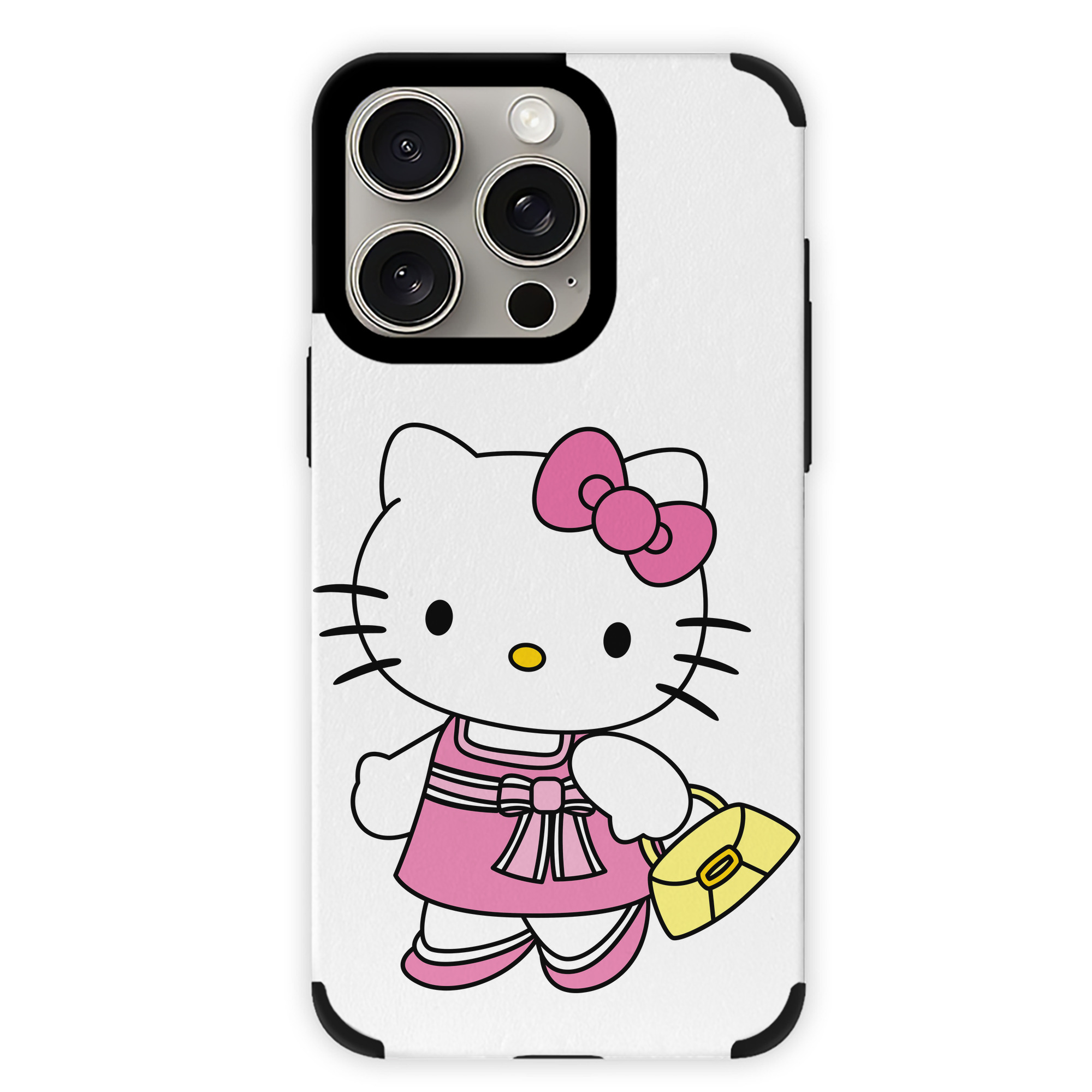 （画像用） Hello Kitty ハローキティ 【iPhone15ProMax対応】 PUレザー スマホケース 耐衝撃＆黄変防止