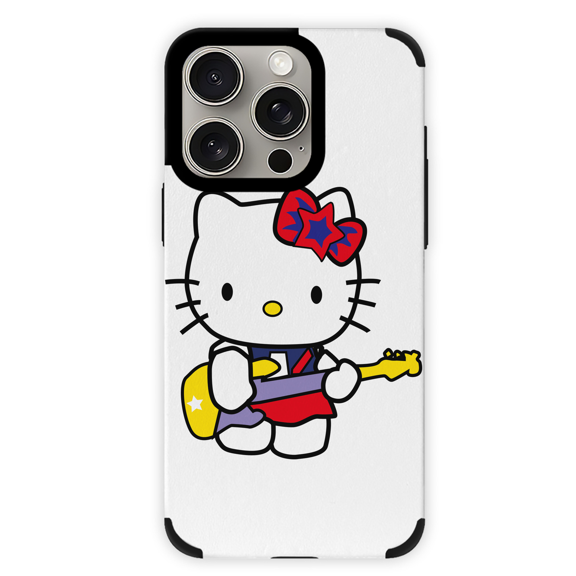 （画像用） Hello Kitty ハローキティ 【iPhone15ProMax対応】 PUレザー スマホケース 耐衝撃＆黄変防止