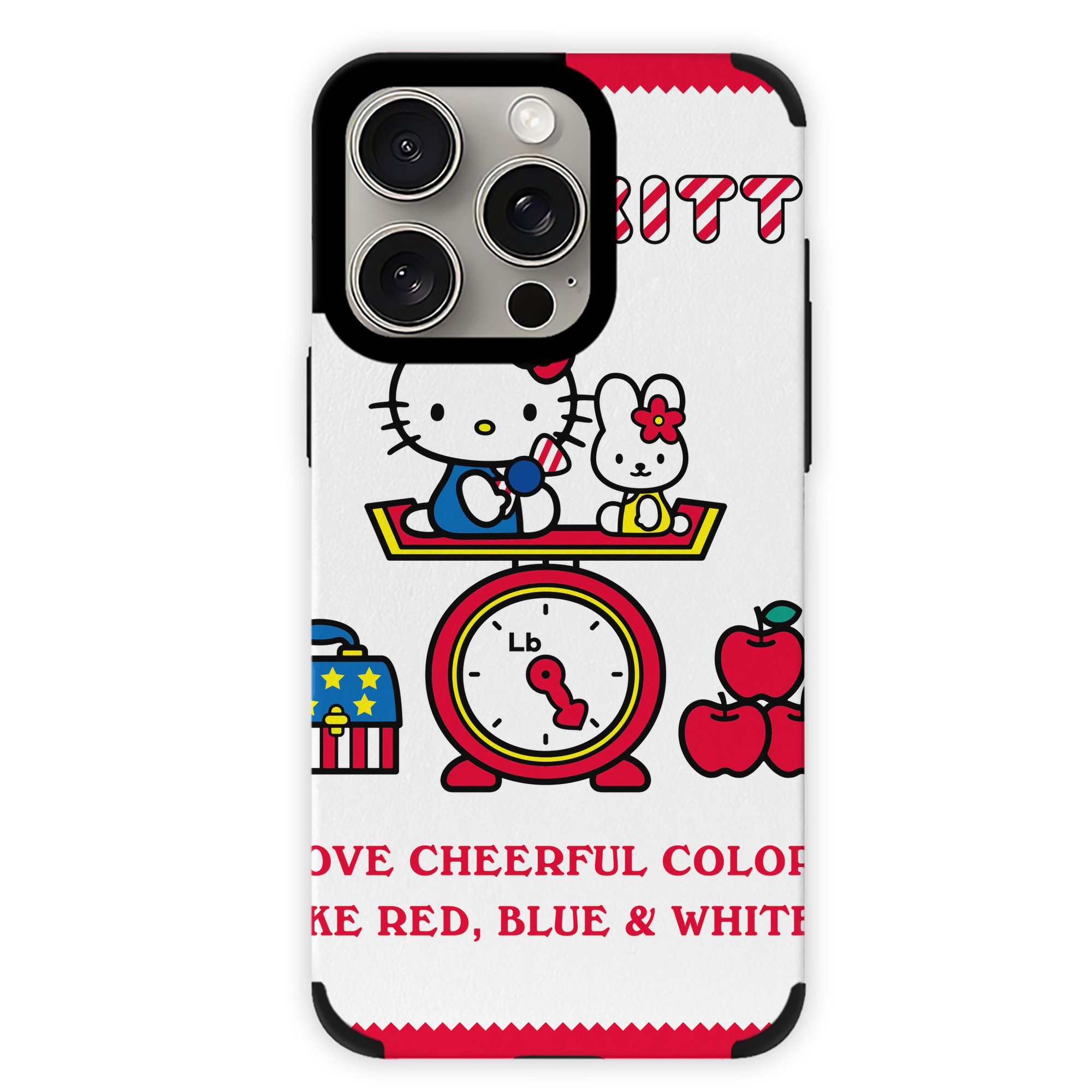 （画像用） Hello Kitty ハローキティ 【iPhone15ProMax対応】 PUレザー スマホケース 耐衝撃＆黄変防止