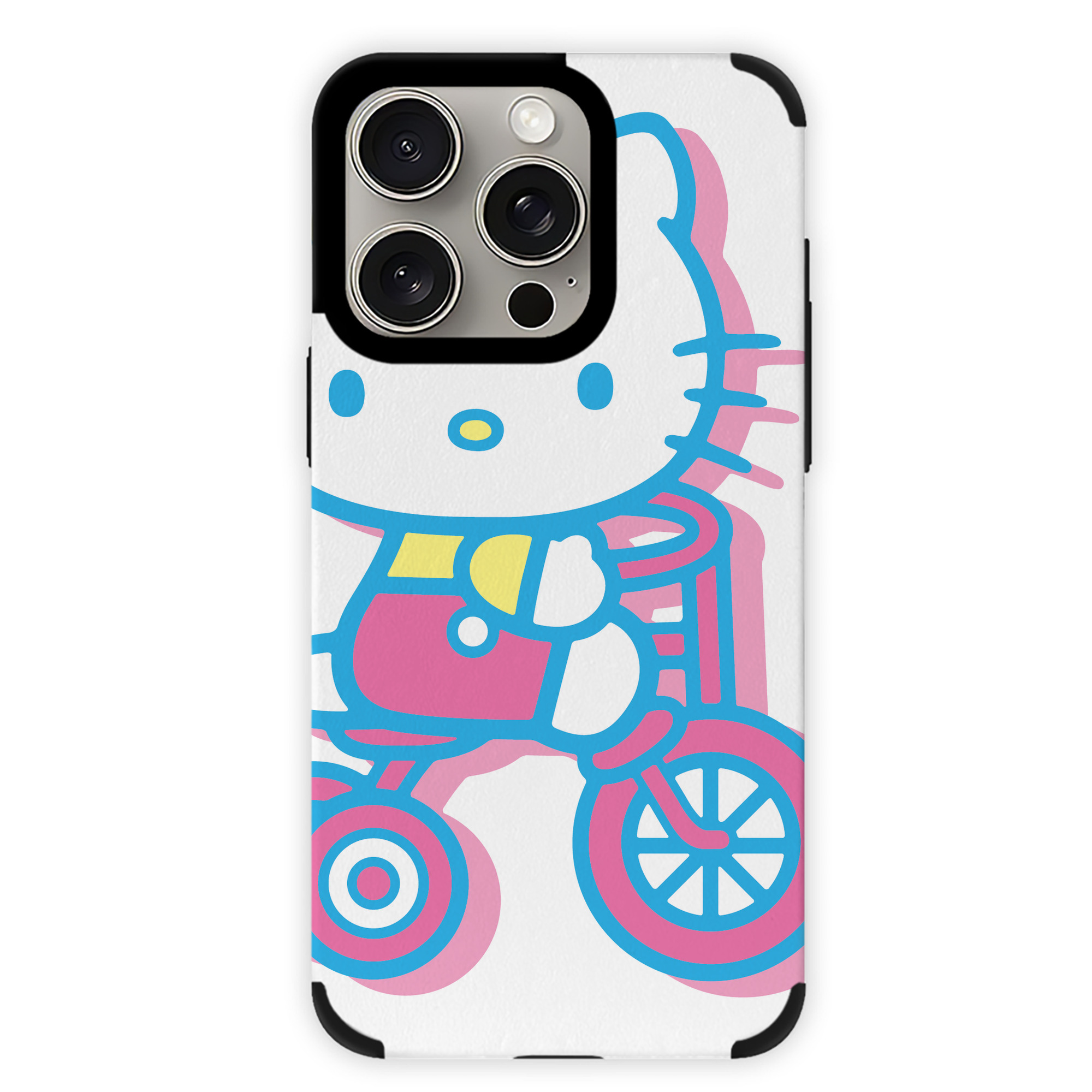（画像用） Hello Kitty ハローキティ 【iPhone15ProMax対応】 PUレザー スマホケース 耐衝撃＆黄変防止