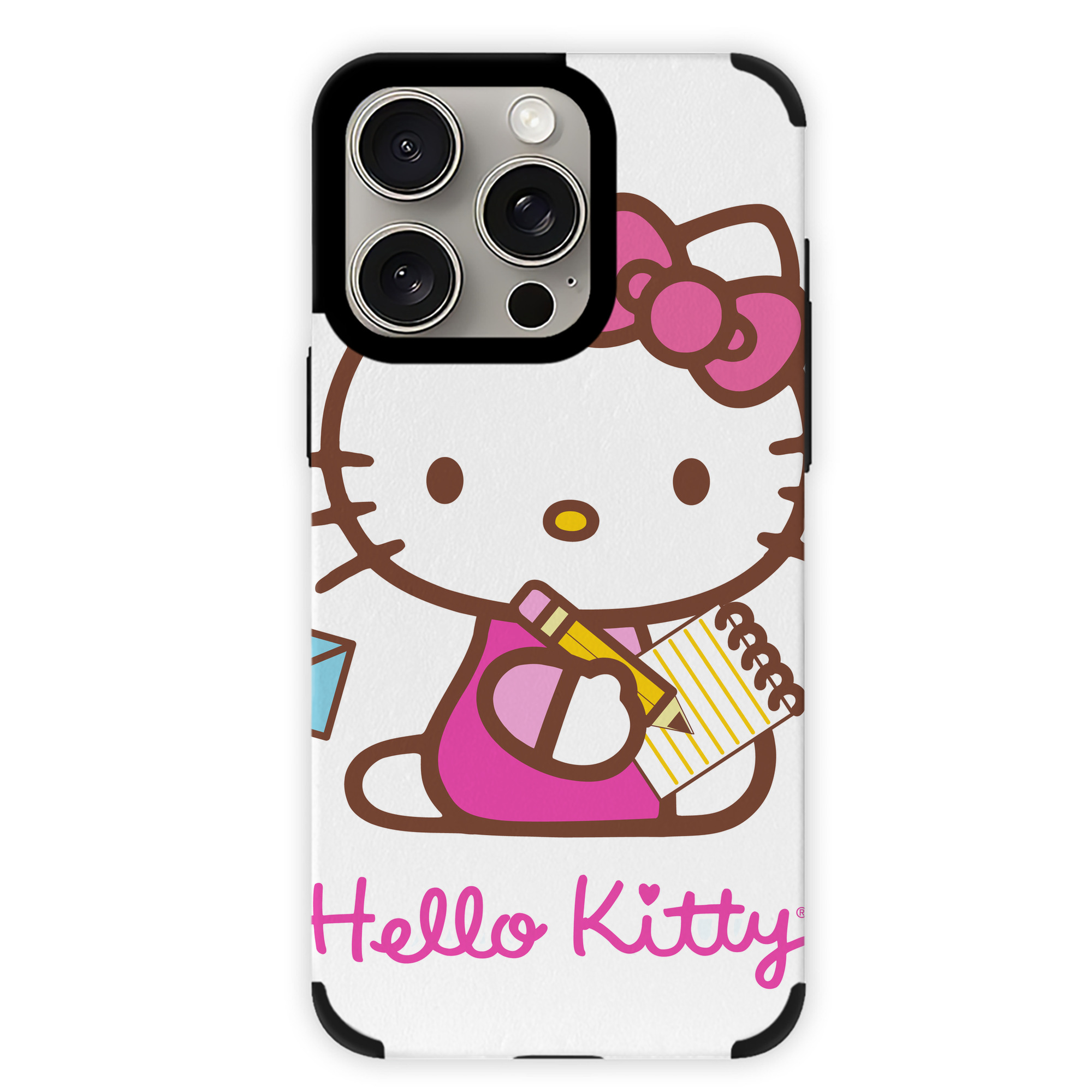 （画像用） Hello Kitty ハローキティ 【iPhone15ProMax対応】 PUレザー スマホケース 耐衝撃＆黄変防止