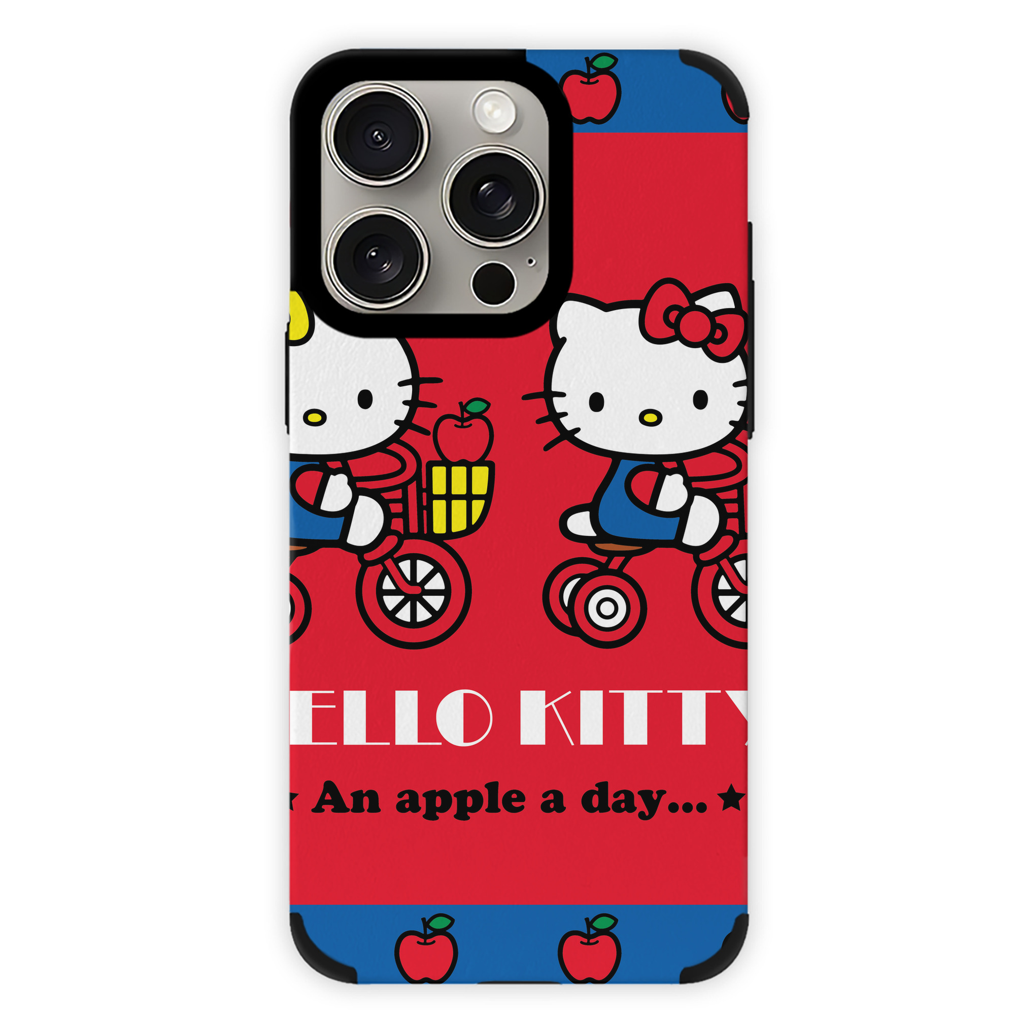 （画像用） Hello Kitty ハローキティ 【iPhone15ProMax対応】 PUレザー スマホケース 耐衝撃＆黄変防止