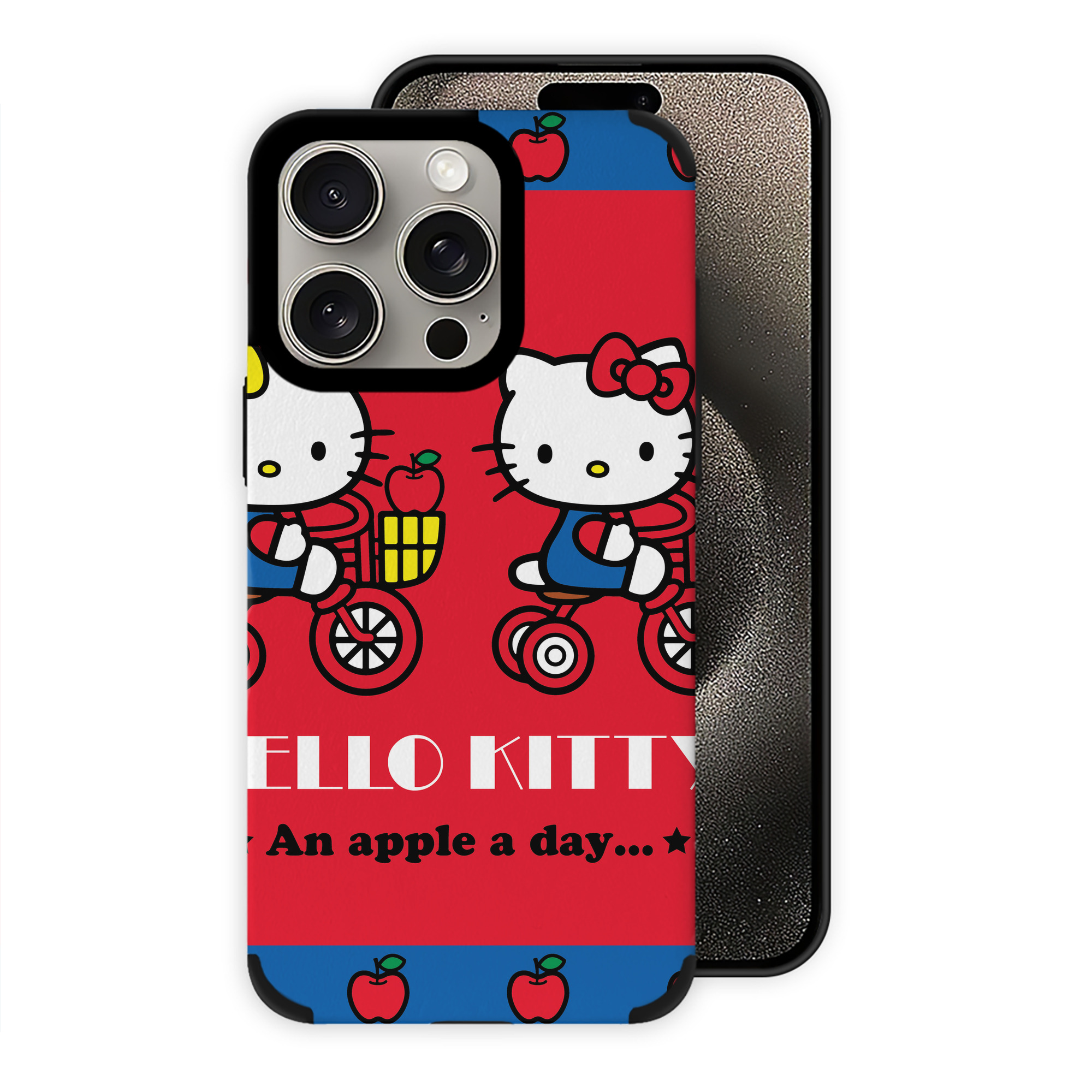 （画像用） Hello Kitty ハローキティ 【iPhone15ProMax対応】 PUレザー スマホケース 耐衝撃＆黄変防止