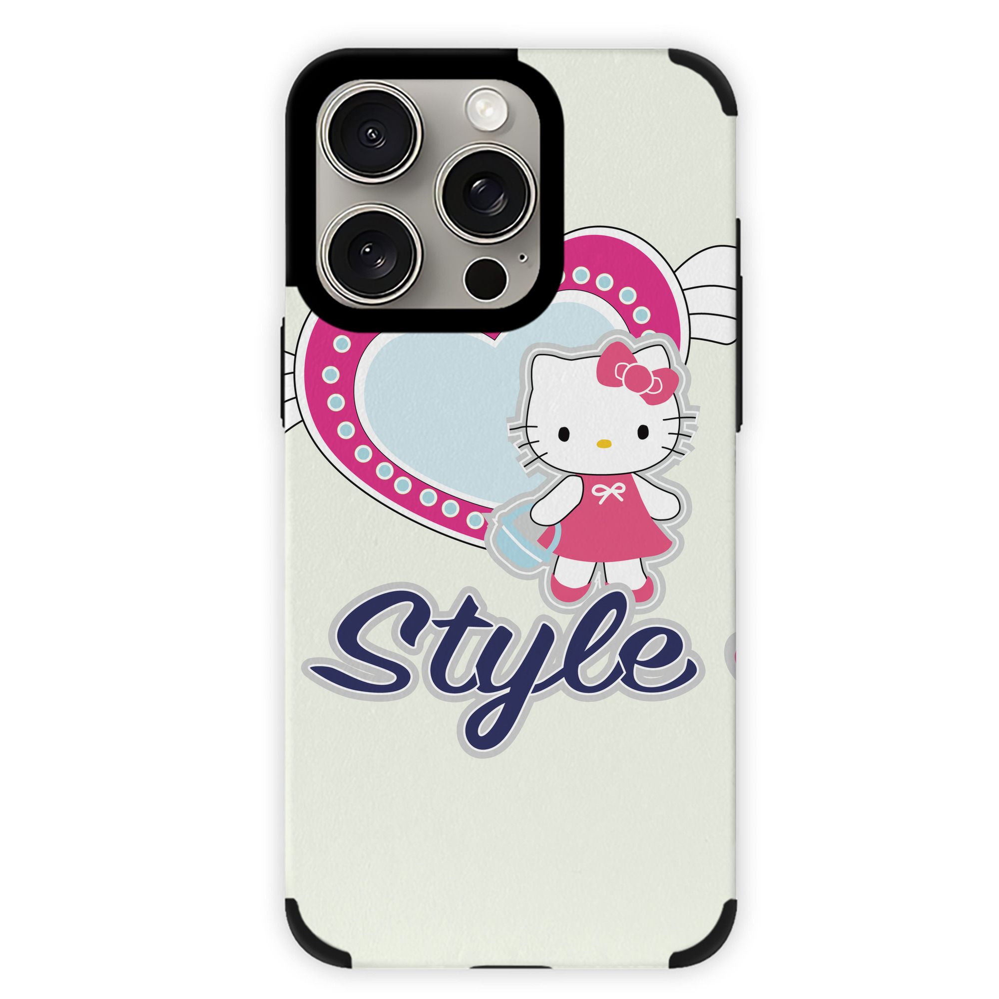 （画像用） Hello Kitty ハローキティ 【iPhone15ProMax対応】 PUレザー スマホケース 耐衝撃＆黄変防止