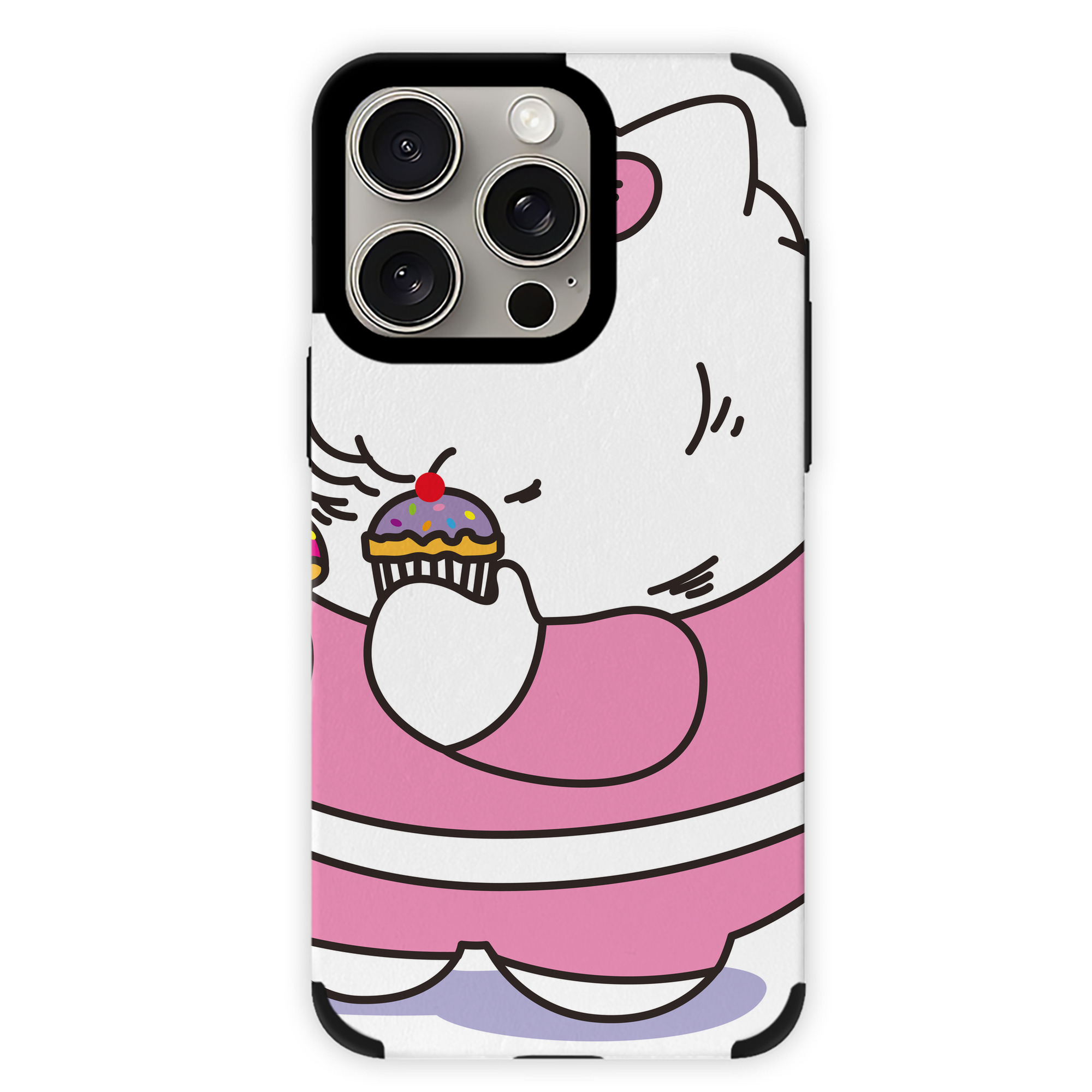 （画像用） Hello Kitty ハローキティ 【iPhone15ProMax対応】 PUレザー スマホケース 耐衝撃＆黄変防止