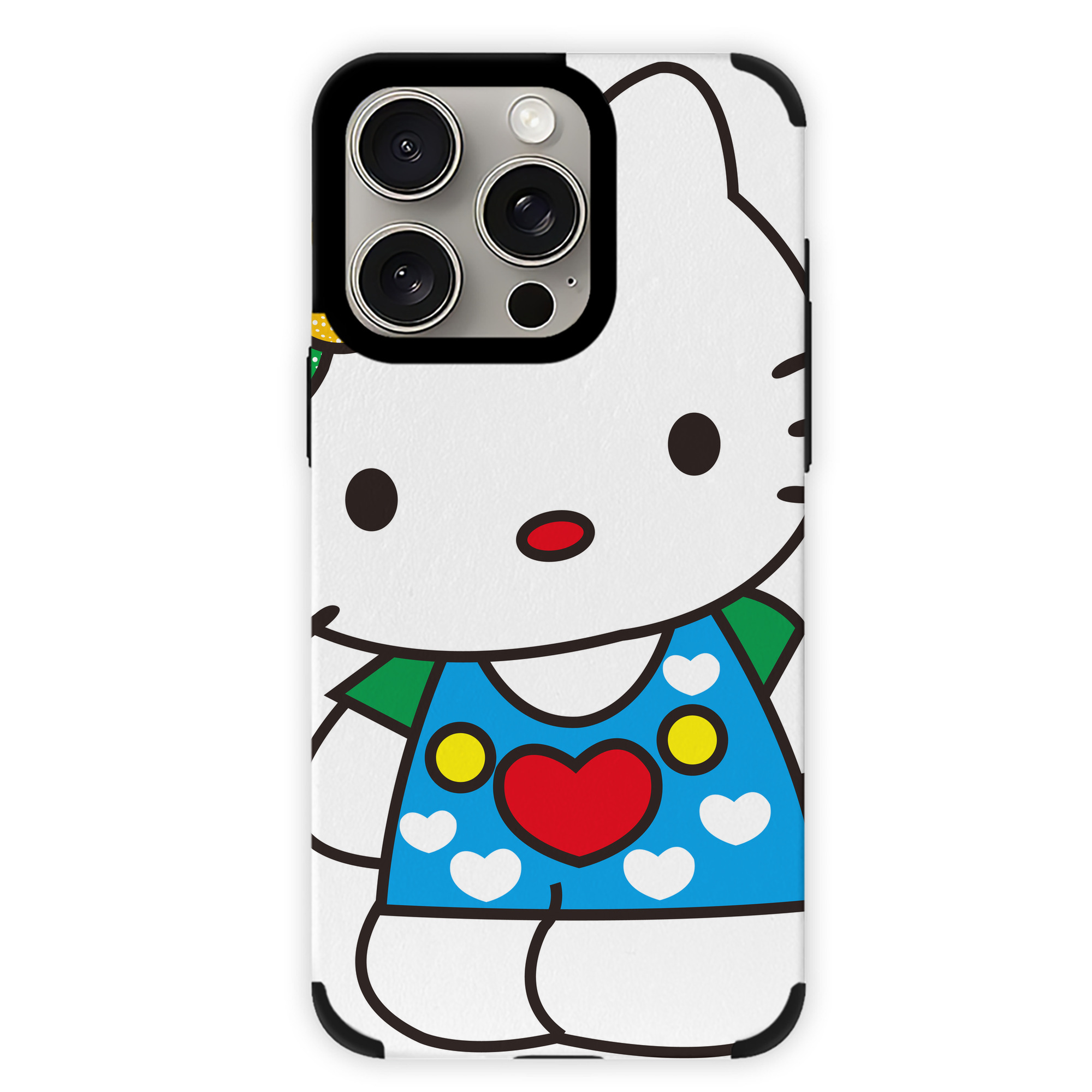 （画像用） Hello Kitty ハローキティ 【iPhone15ProMax対応】 PUレザー スマホケース 耐衝撃＆黄変防止