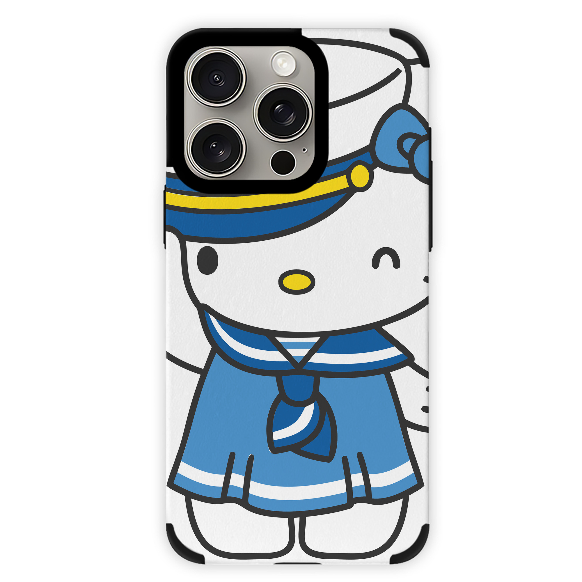 （画像用） Hello Kitty ハローキティ 【iPhone15ProMax対応】 PUレザー スマホケース 耐衝撃＆黄変防止