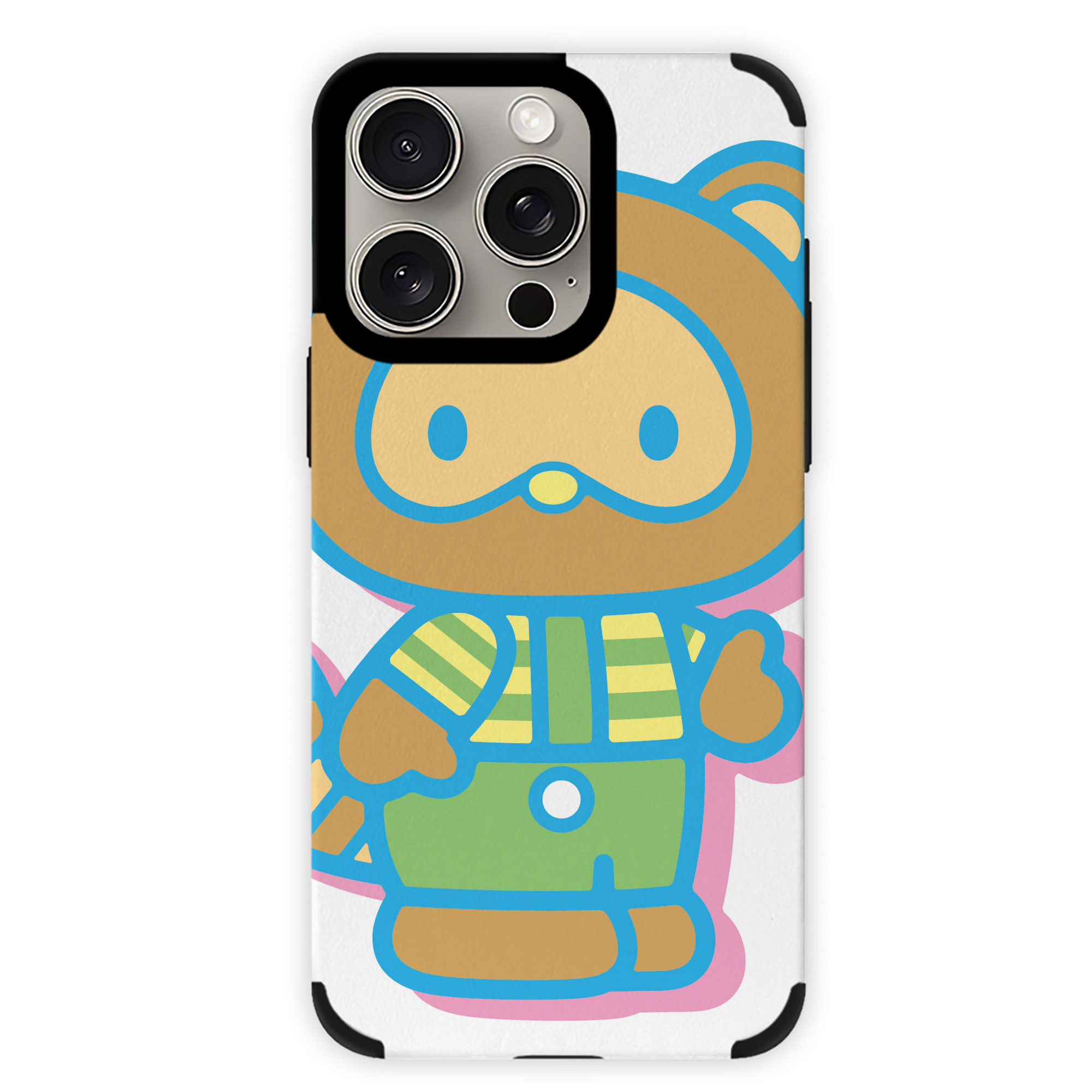 （画像用） Hello Kitty ハローキティ 【iPhone15ProMax対応】 PUレザー スマホケース 耐衝撃＆黄変防止