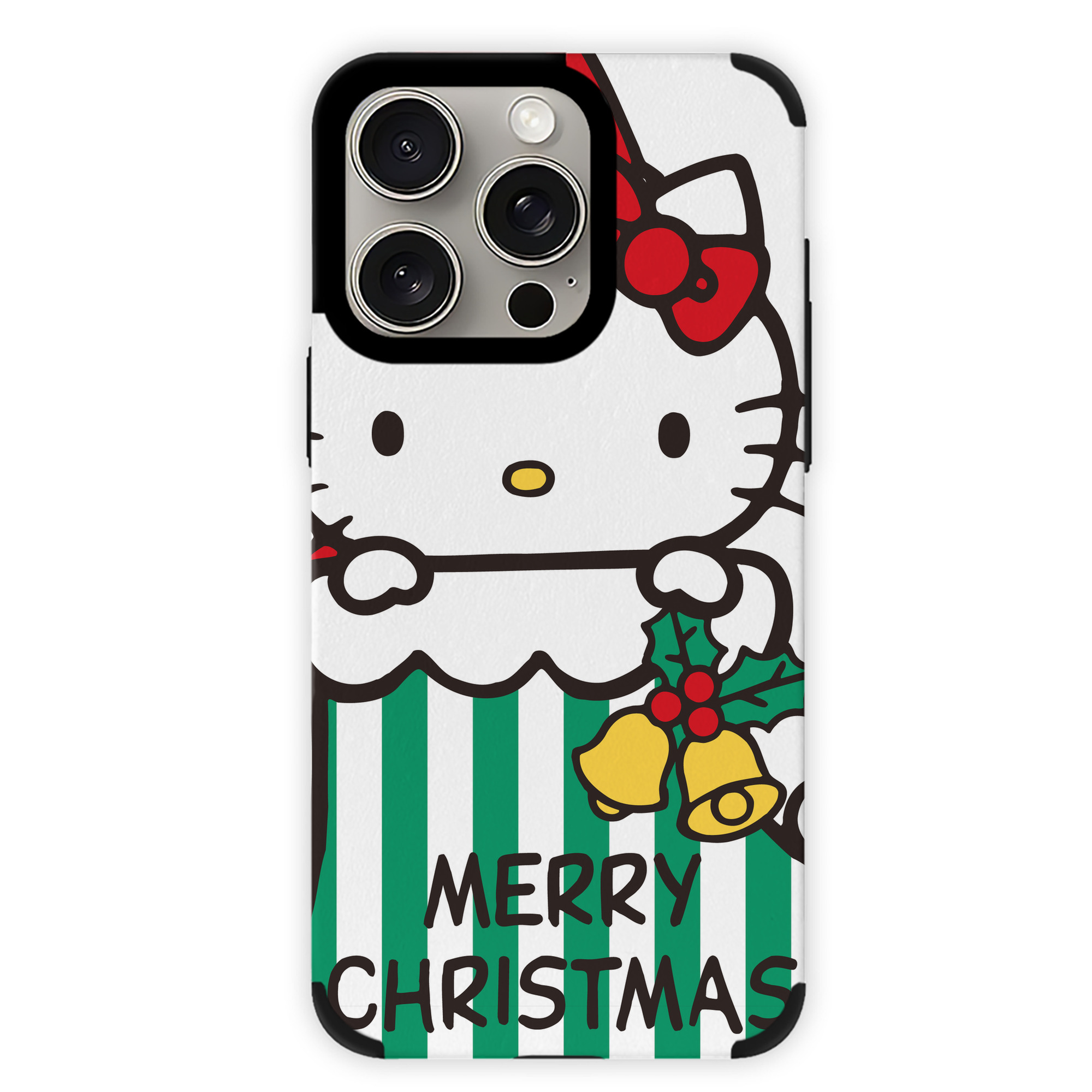 （画像用） Hello Kitty ハローキティ 【iPhone15ProMax対応】 PUレザー スマホケース 耐衝撃＆黄変防止
