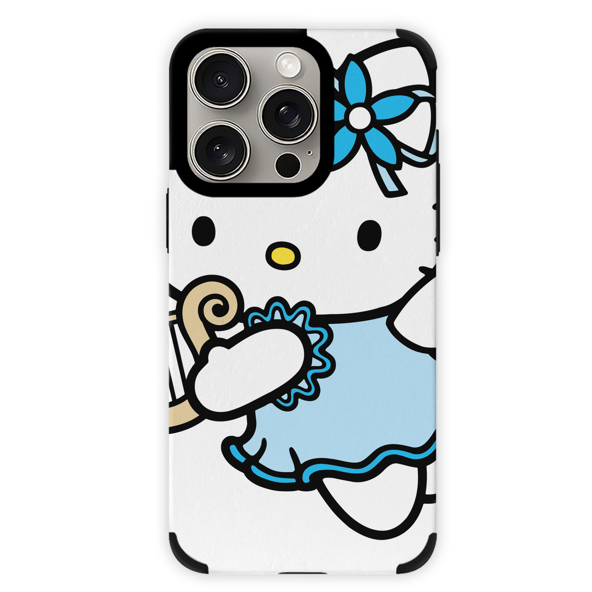 （画像用） Hello Kitty ハローキティ 【iPhone15ProMax対応】 PUレザー スマホケース 耐衝撃＆黄変防止