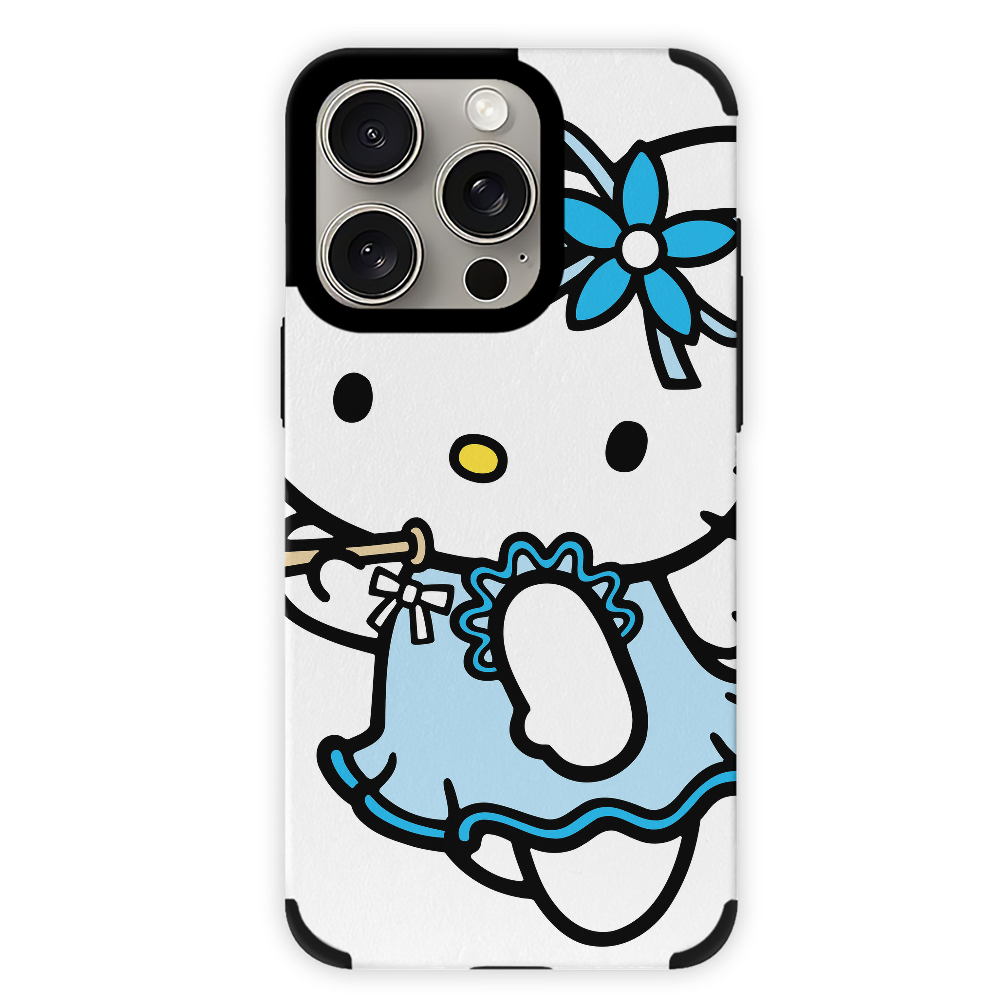 （画像用） Hello Kitty ハローキティ 【iPhone15ProMax対応】 PUレザー スマホケース 耐衝撃＆黄変防止