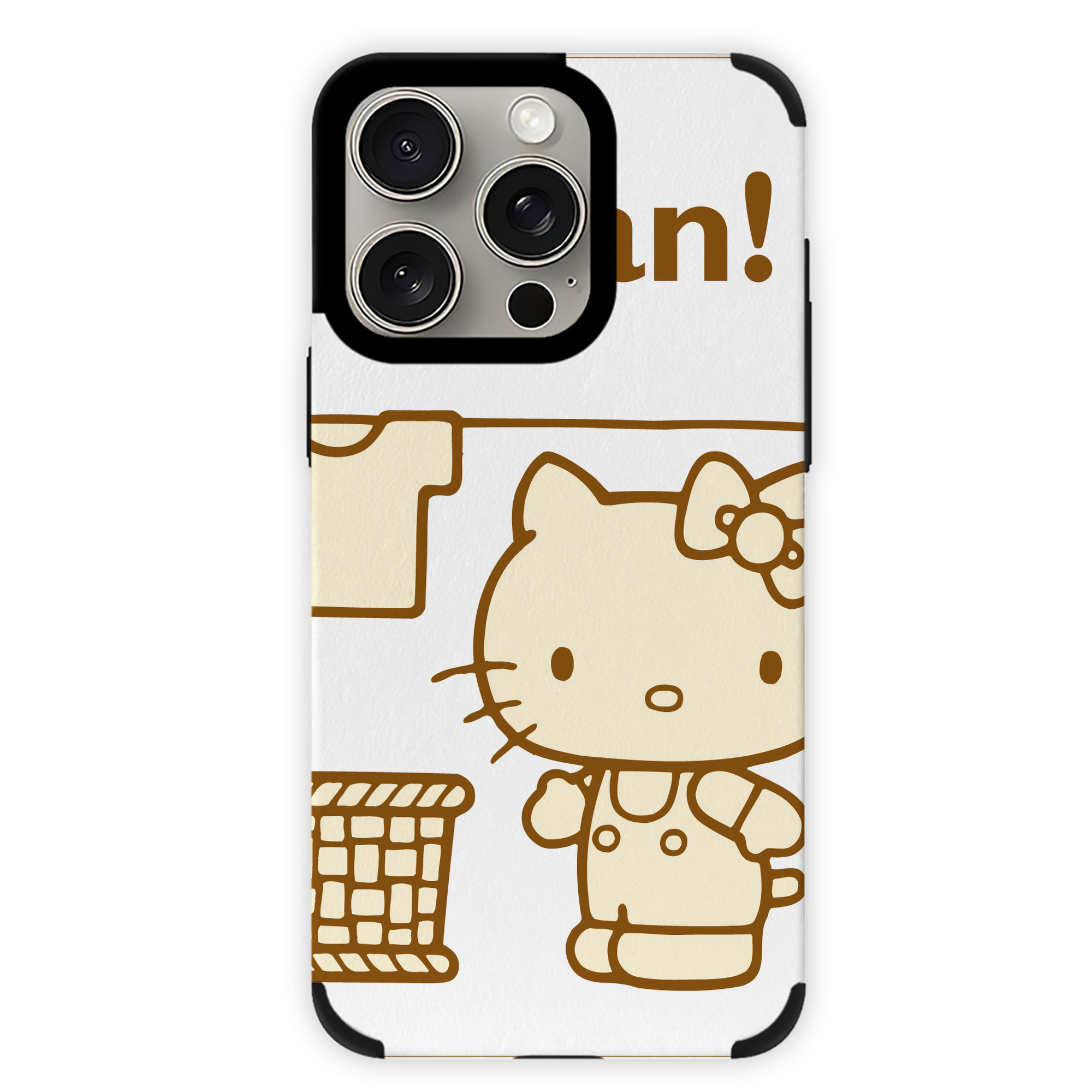 （画像用） Hello Kitty ハローキティ 【iPhone15ProMax対応】 PUレザー スマホケース 耐衝撃＆黄変防止