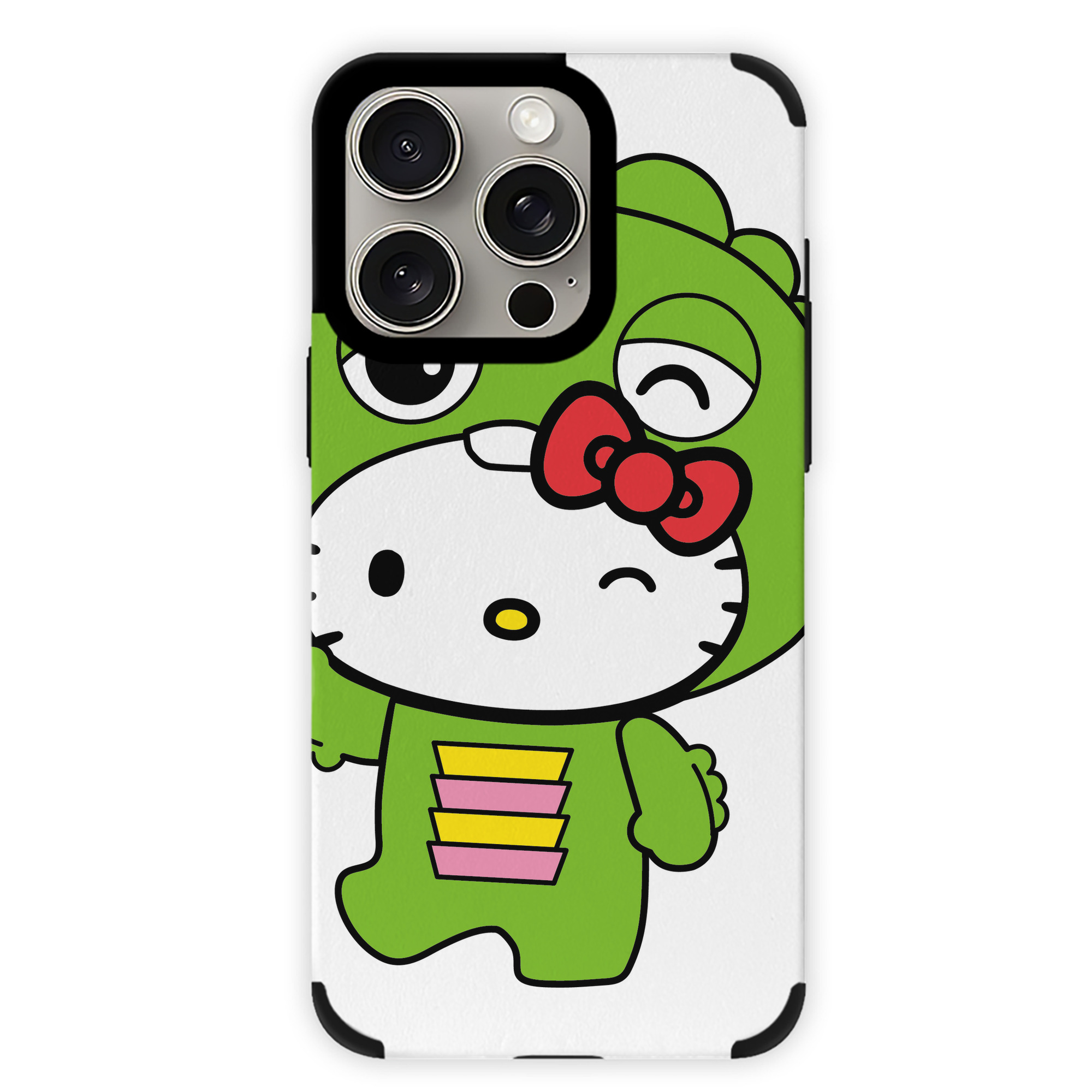 （画像用） Hello Kitty ハローキティ 【iPhone15ProMax対応】 PUレザー スマホケース 耐衝撃＆黄変防止