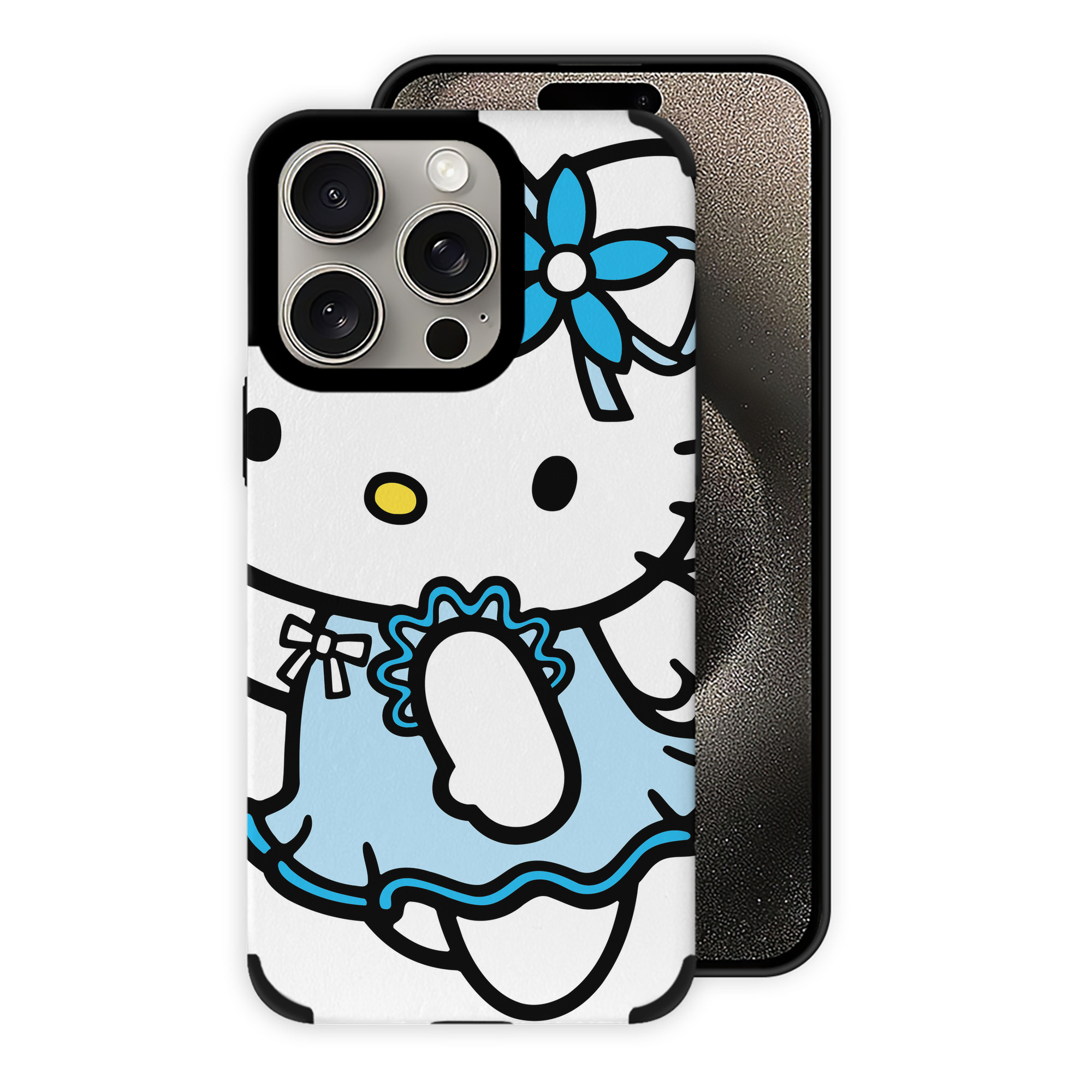 （画像用） Hello Kitty ハローキティ 【iPhone15ProMax対応】 PUレザー スマホケース 耐衝撃＆黄変防止