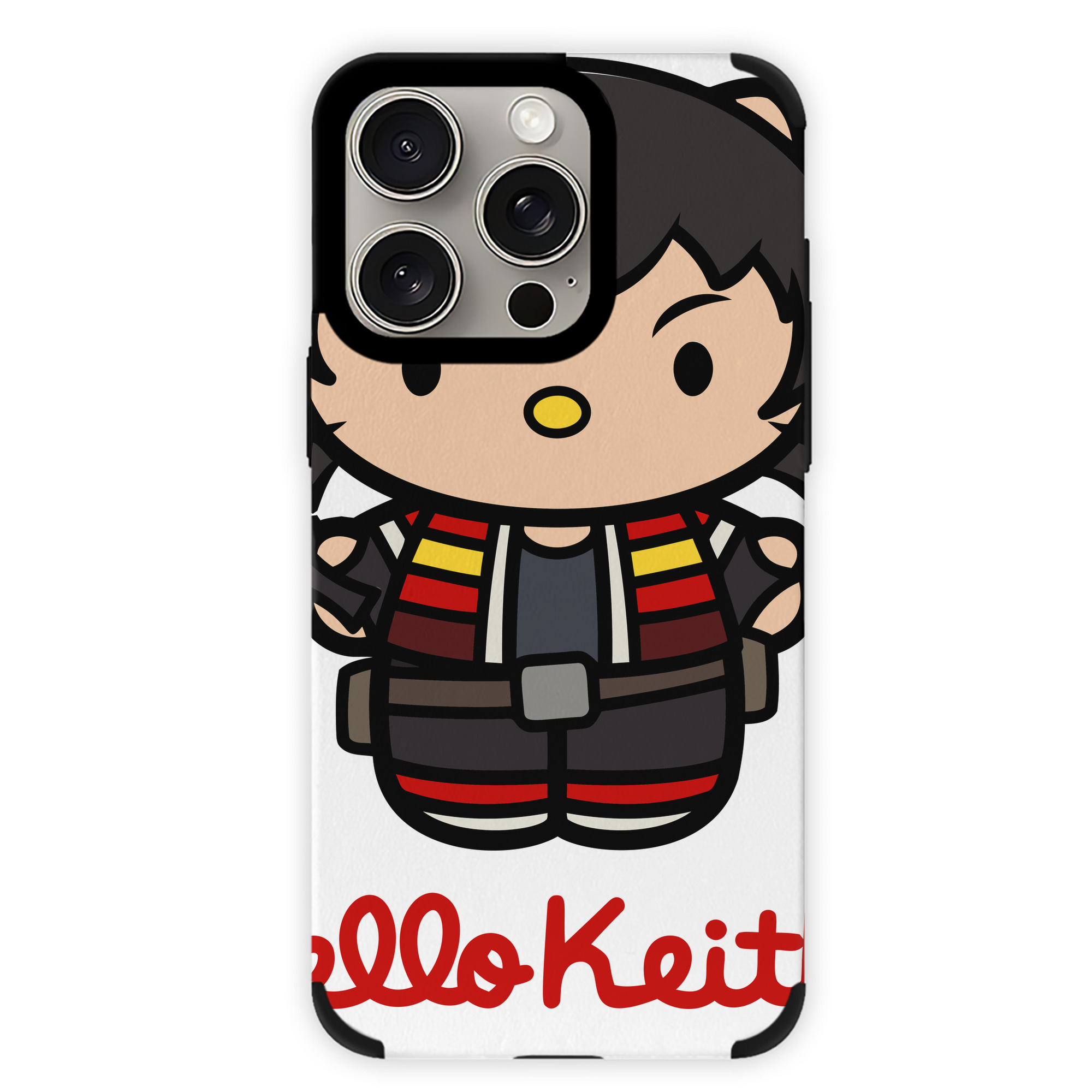 （画像用） Hello Kitty ハローキティ 【iPhone15ProMax対応】 PUレザー スマホケース 耐衝撃＆黄変防止