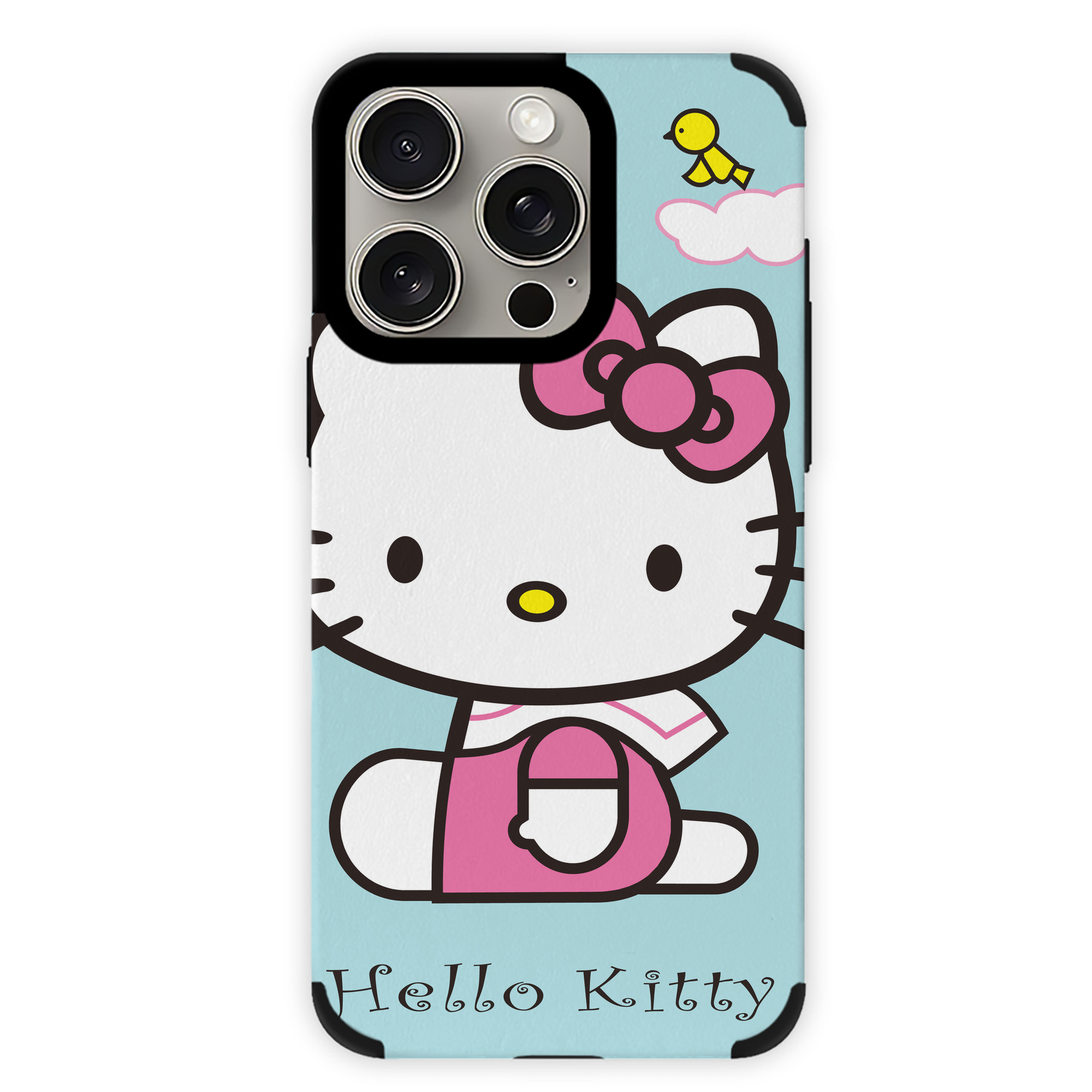 （画像用） Hello Kitty ハローキティ 【iPhone15ProMax対応】 PUレザー スマホケース 耐衝撃＆黄変防止