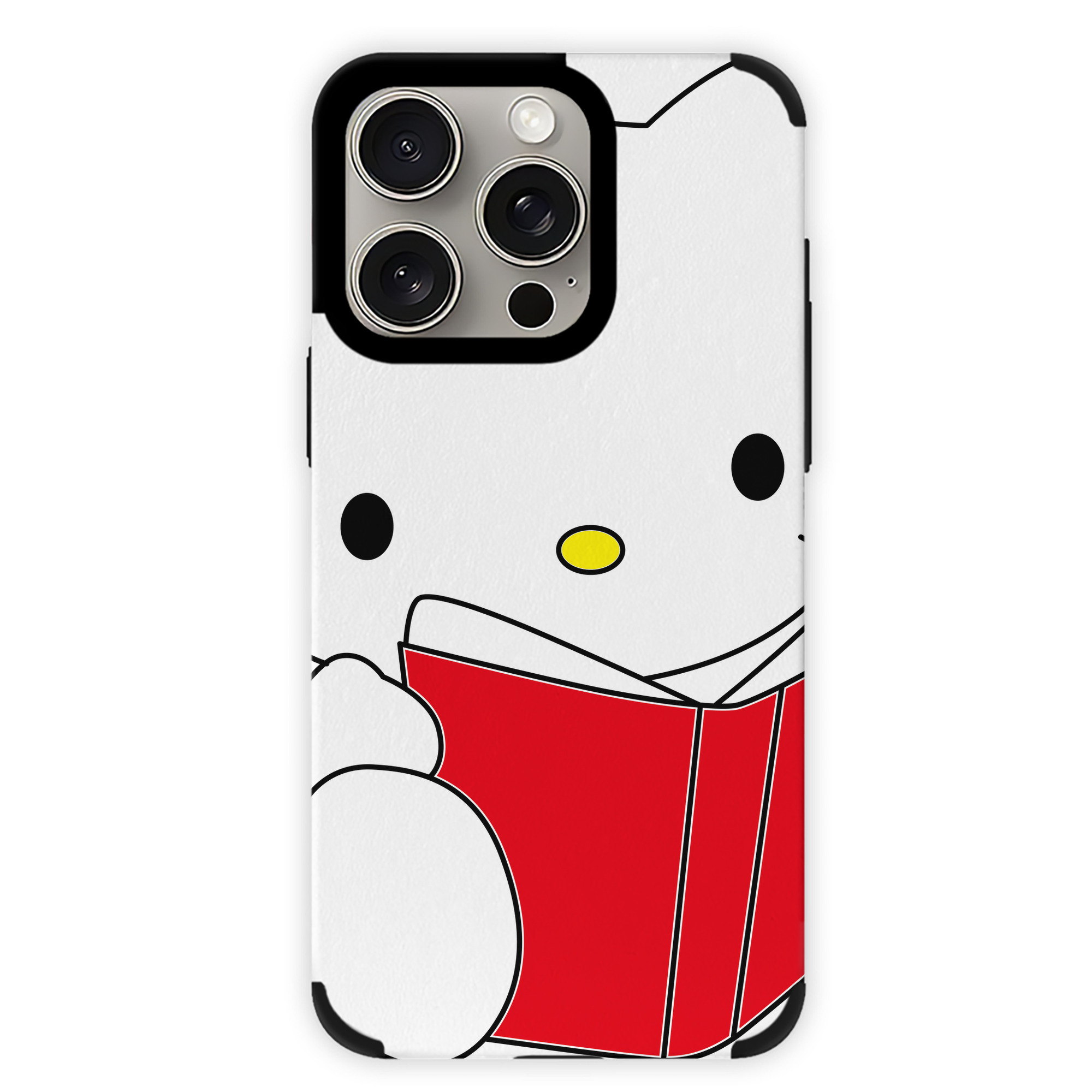 （画像用） Hello Kitty ハローキティ 【iPhone15ProMax対応】 PUレザー スマホケース 耐衝撃＆黄変防止