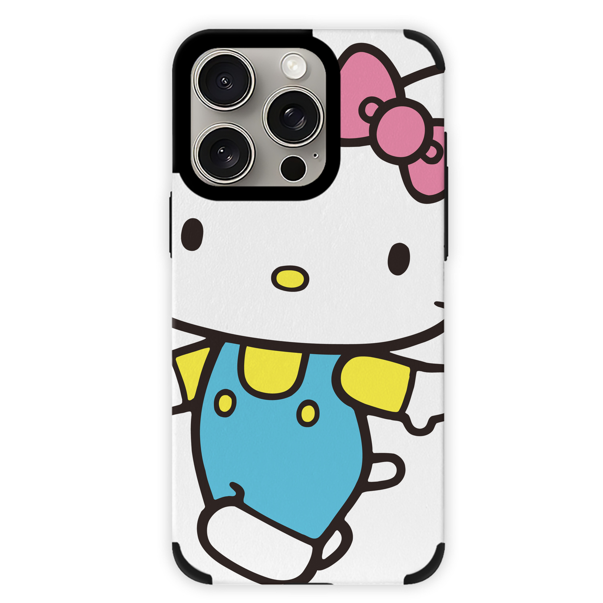 （画像用） Hello Kitty ハローキティ 【iPhone15ProMax対応】 PUレザー スマホケース 耐衝撃＆黄変防止