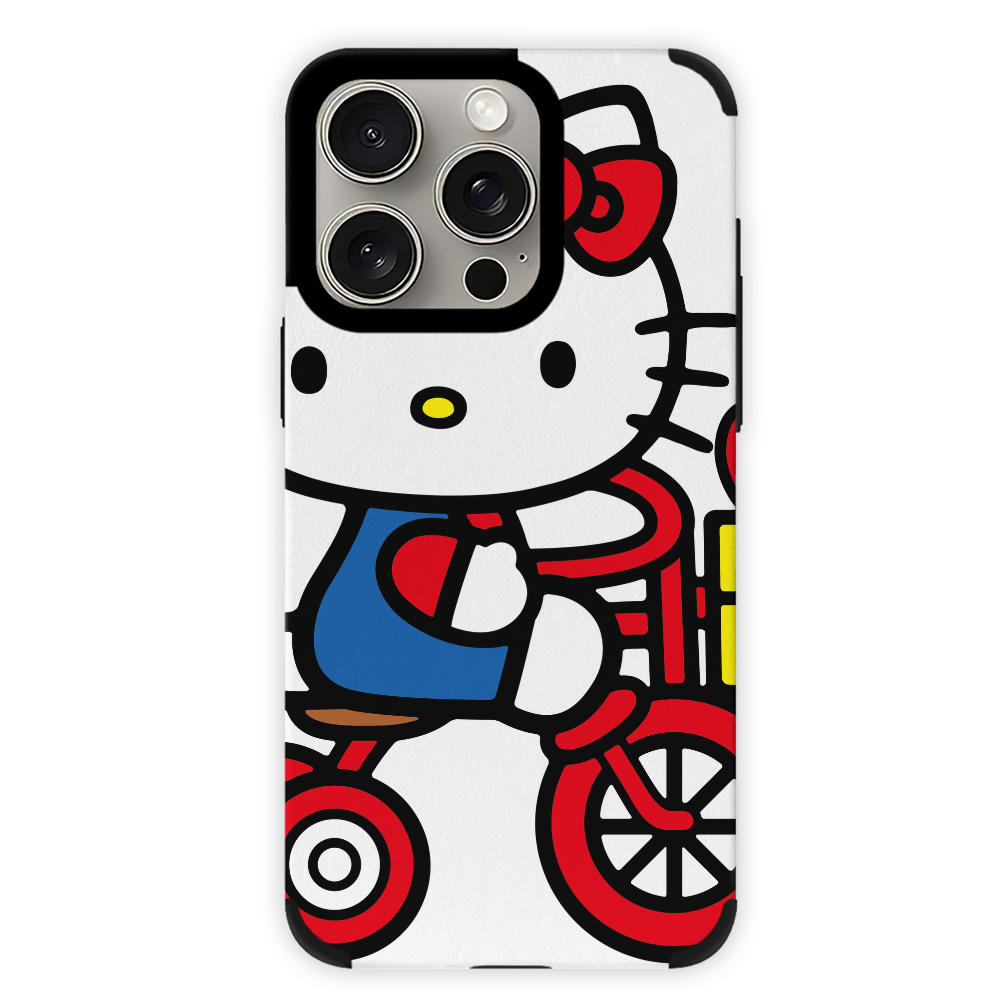 （画像用） Hello Kitty ハローキティ 【iPhone15ProMax対応】 PUレザー スマホケース 耐衝撃＆黄変防止