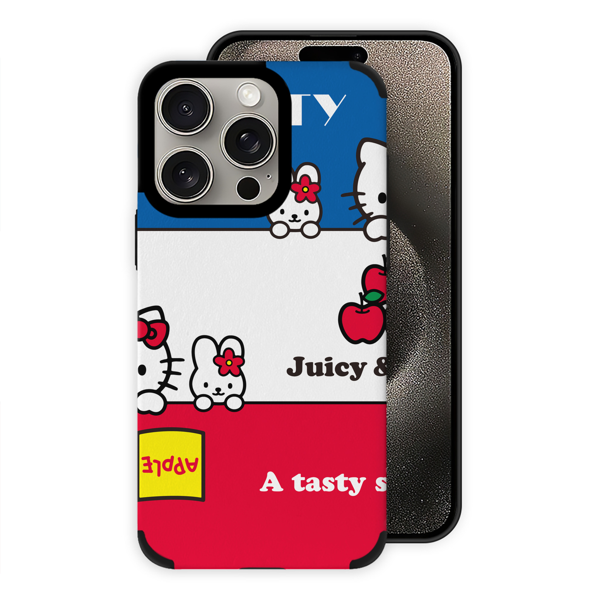 （画像用） Hello Kitty ハローキティ 【iPhone15ProMax対応】 PUレザー スマホケース 耐衝撃＆黄変防止