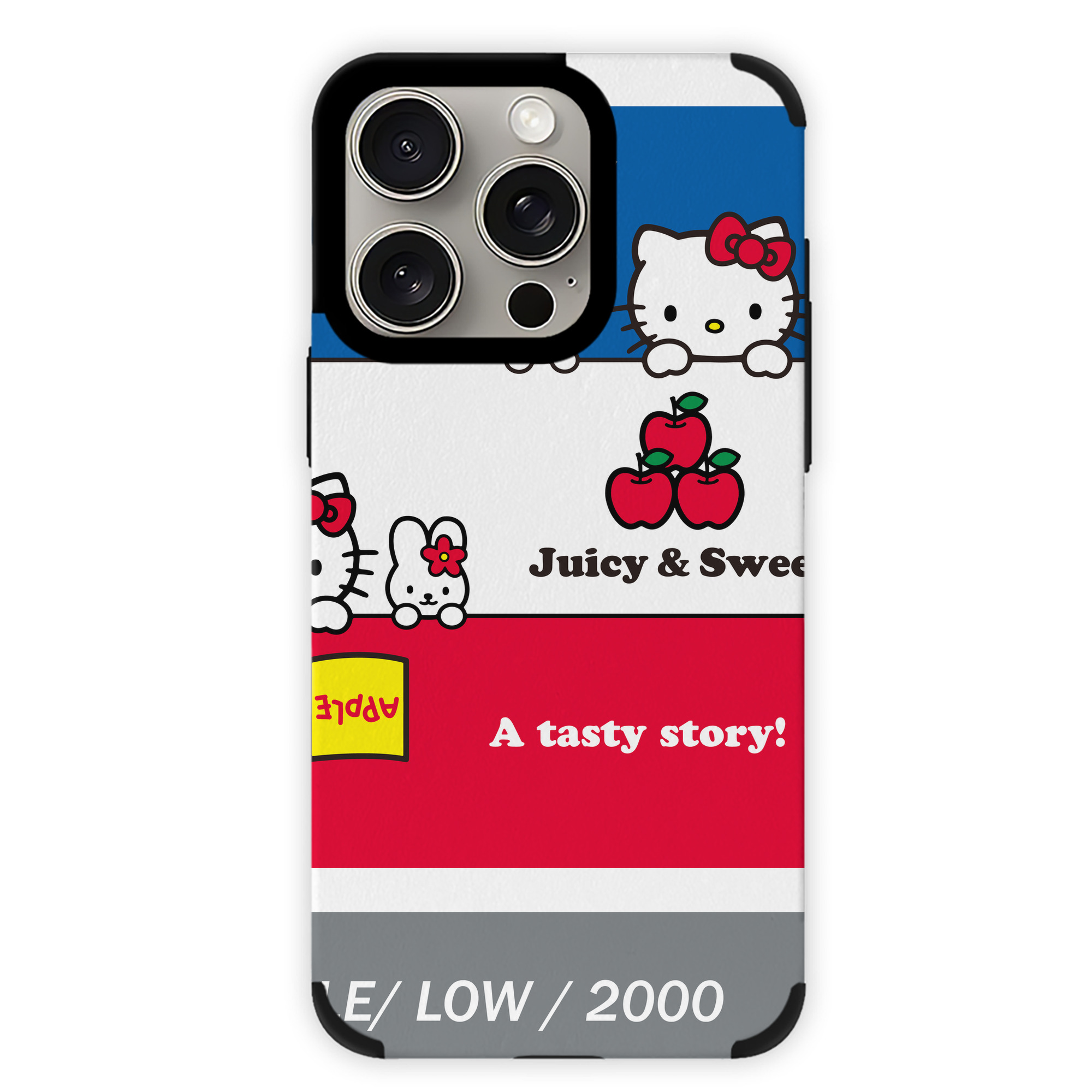（画像用） Hello Kitty ハローキティ 【iPhone15ProMax対応】 PUレザー スマホケース 耐衝撃＆黄変防止