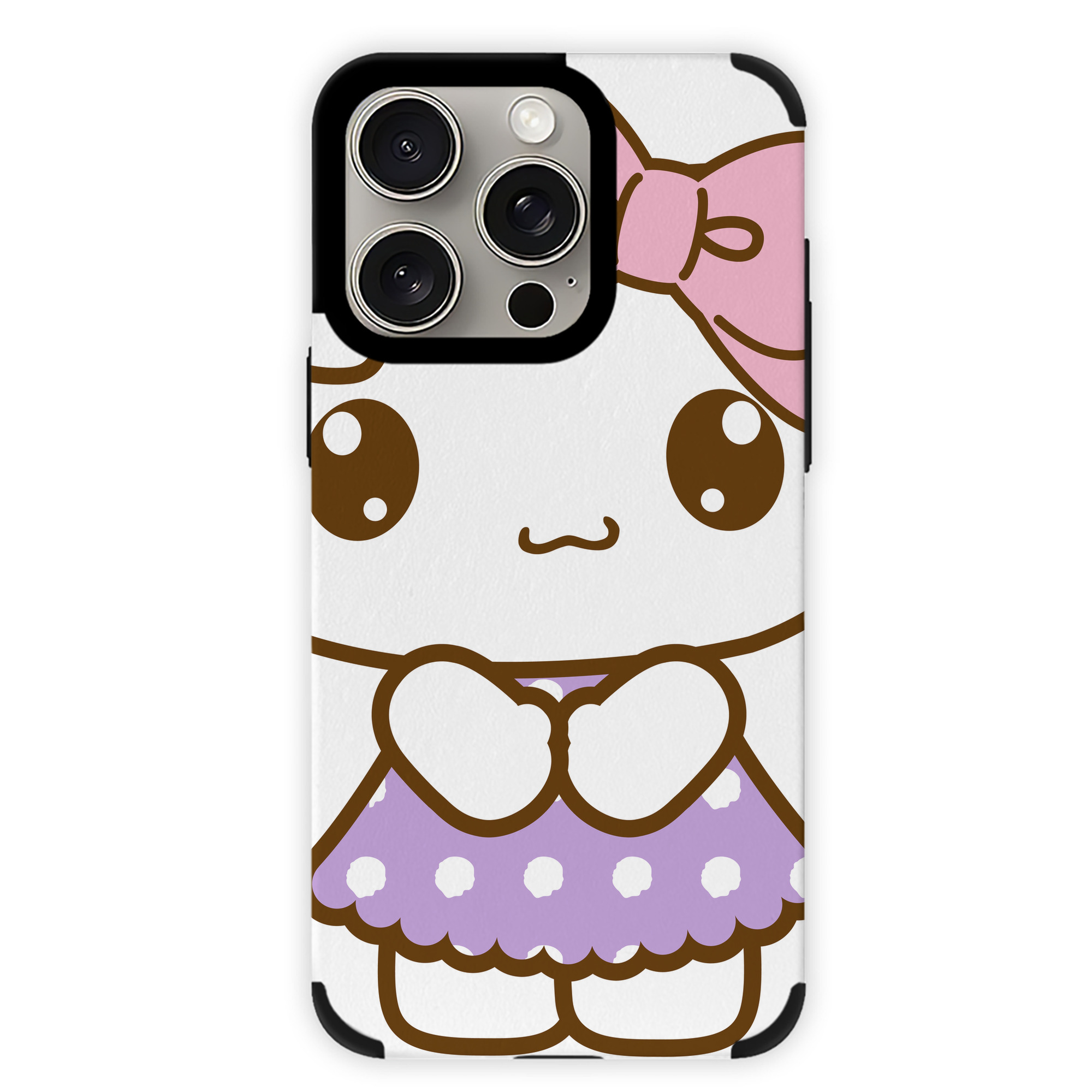 （画像用） Hello Kitty ハローキティ 【iPhone15ProMax対応】 PUレザー スマホケース 耐衝撃＆黄変防止