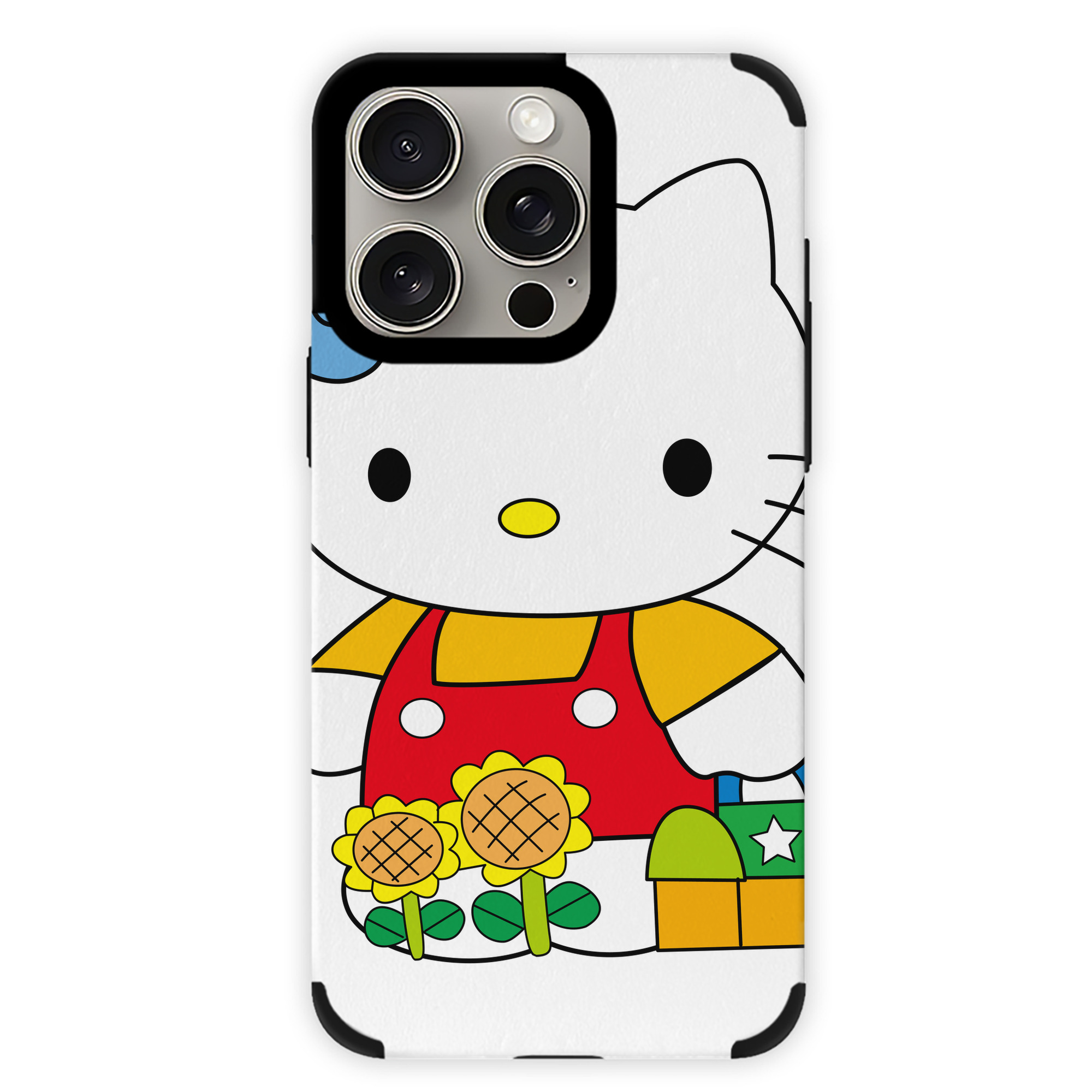 （画像用） Hello Kitty ハローキティ 【iPhone15ProMax対応】 PUレザー スマホケース 耐衝撃＆黄変防止