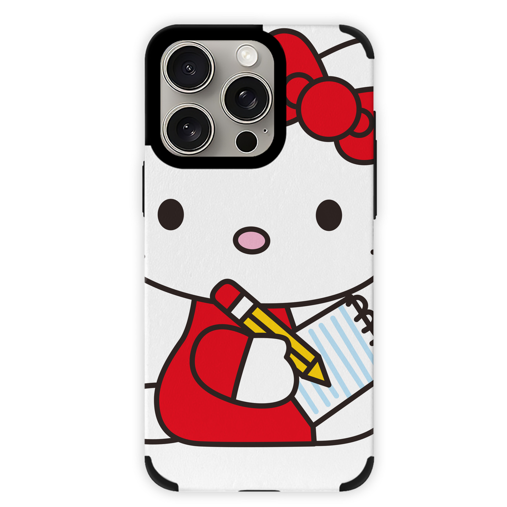 （画像用） Hello Kitty ハローキティ 【iPhone15ProMax対応】 PUレザー スマホケース 耐衝撃＆黄変防止