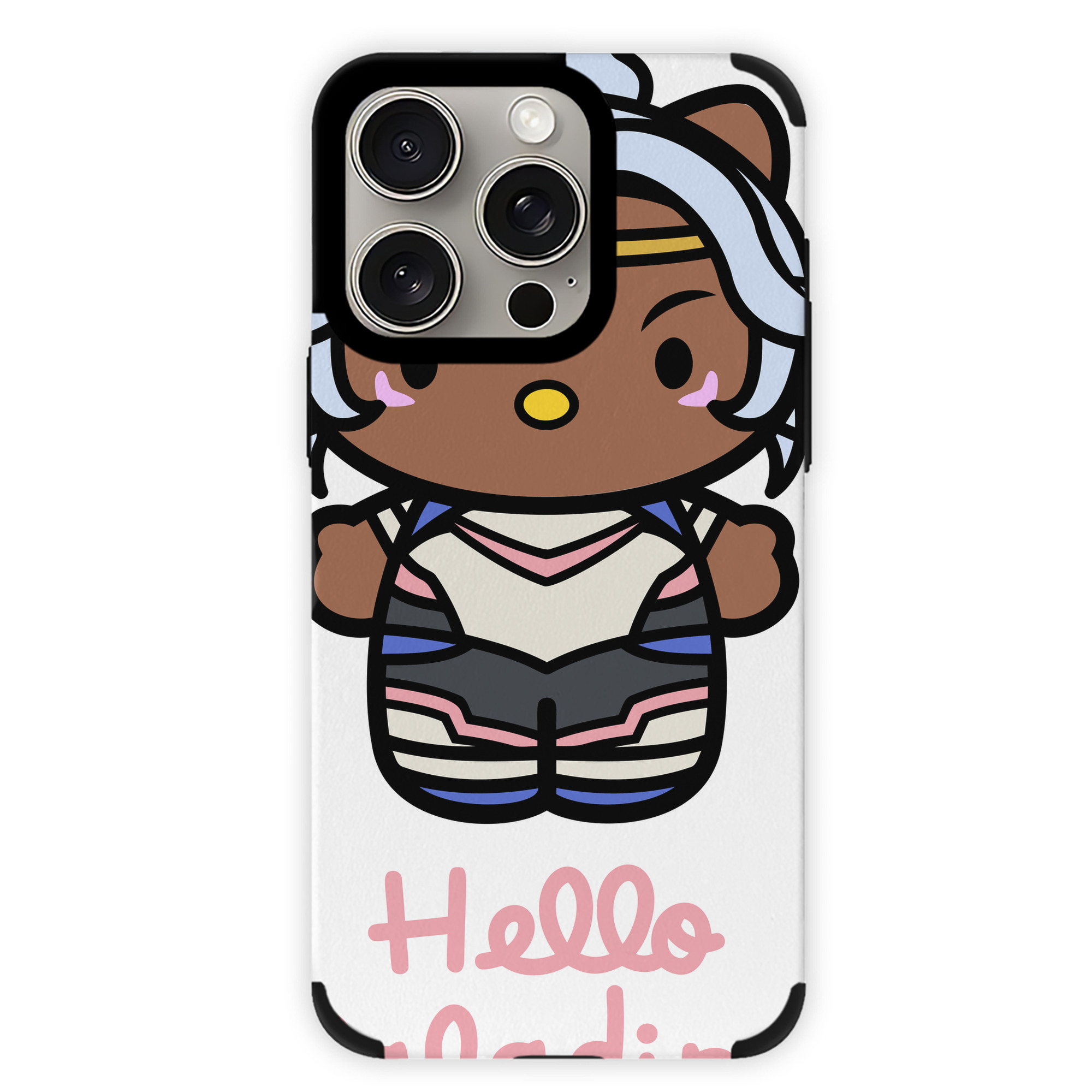 （画像用） Hello Kitty ハローキティ 【iPhone15ProMax対応】 PUレザー スマホケース 耐衝撃＆黄変防止