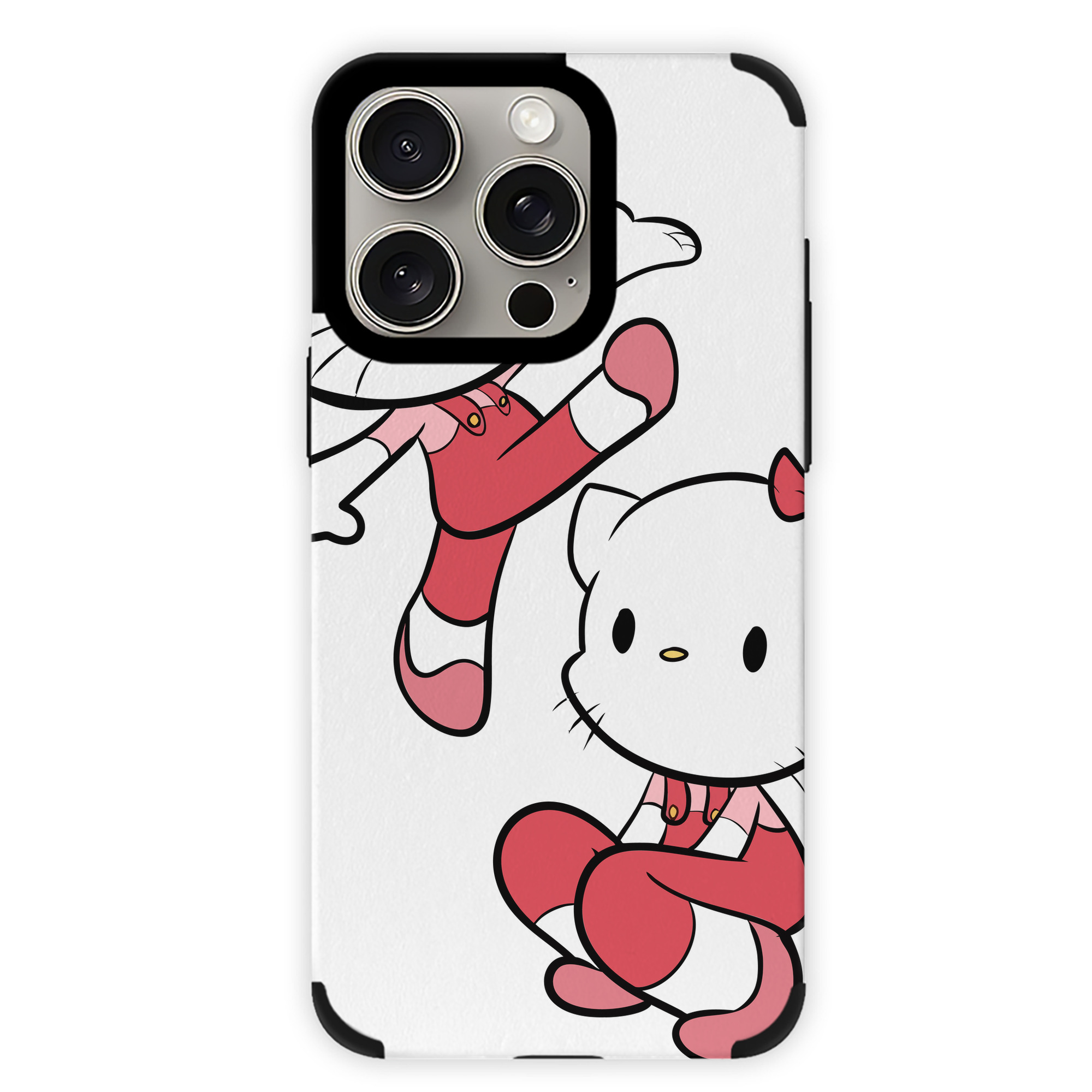 （画像用） Hello Kitty ハローキティ 【iPhone15ProMax対応】 PUレザー スマホケース 耐衝撃＆黄変防止