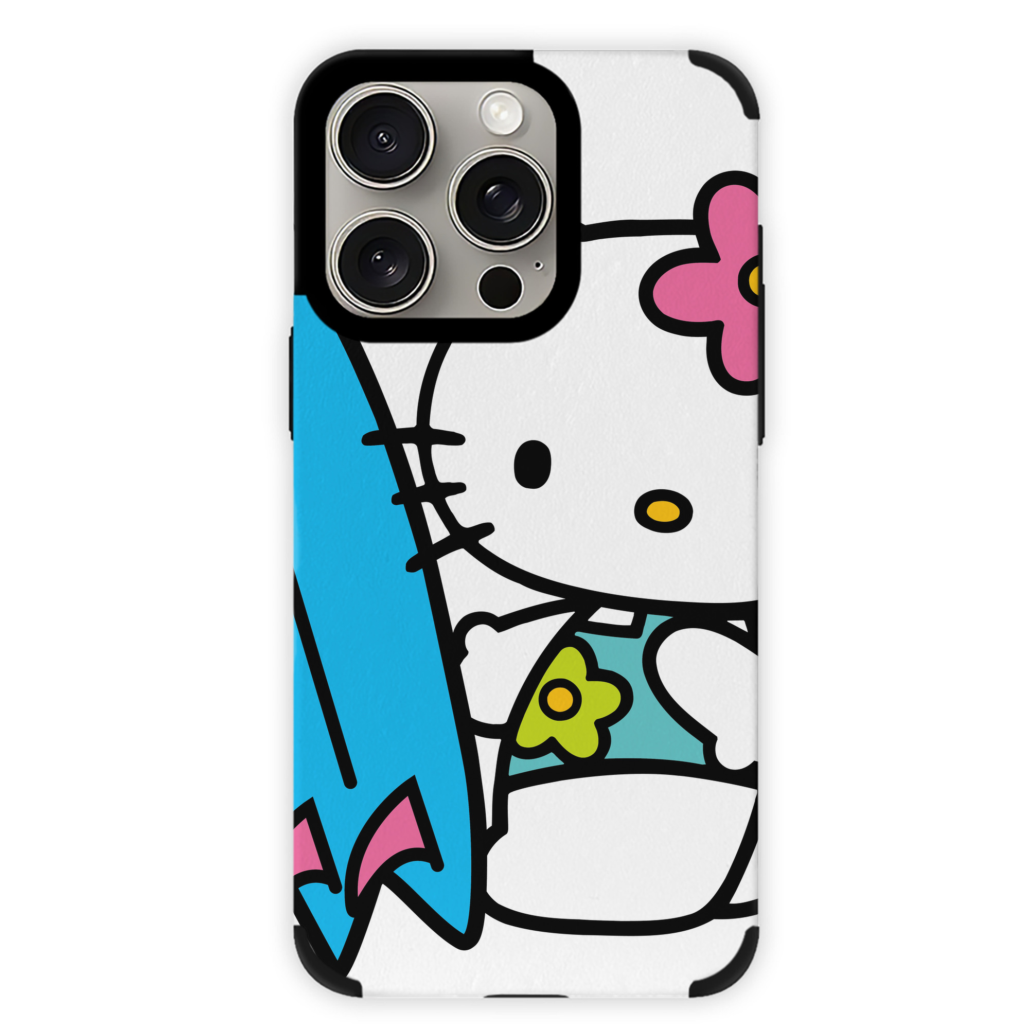 （画像用） Hello Kitty ハローキティ 【iPhone15ProMax対応】 PUレザー スマホケース 耐衝撃＆黄変防止