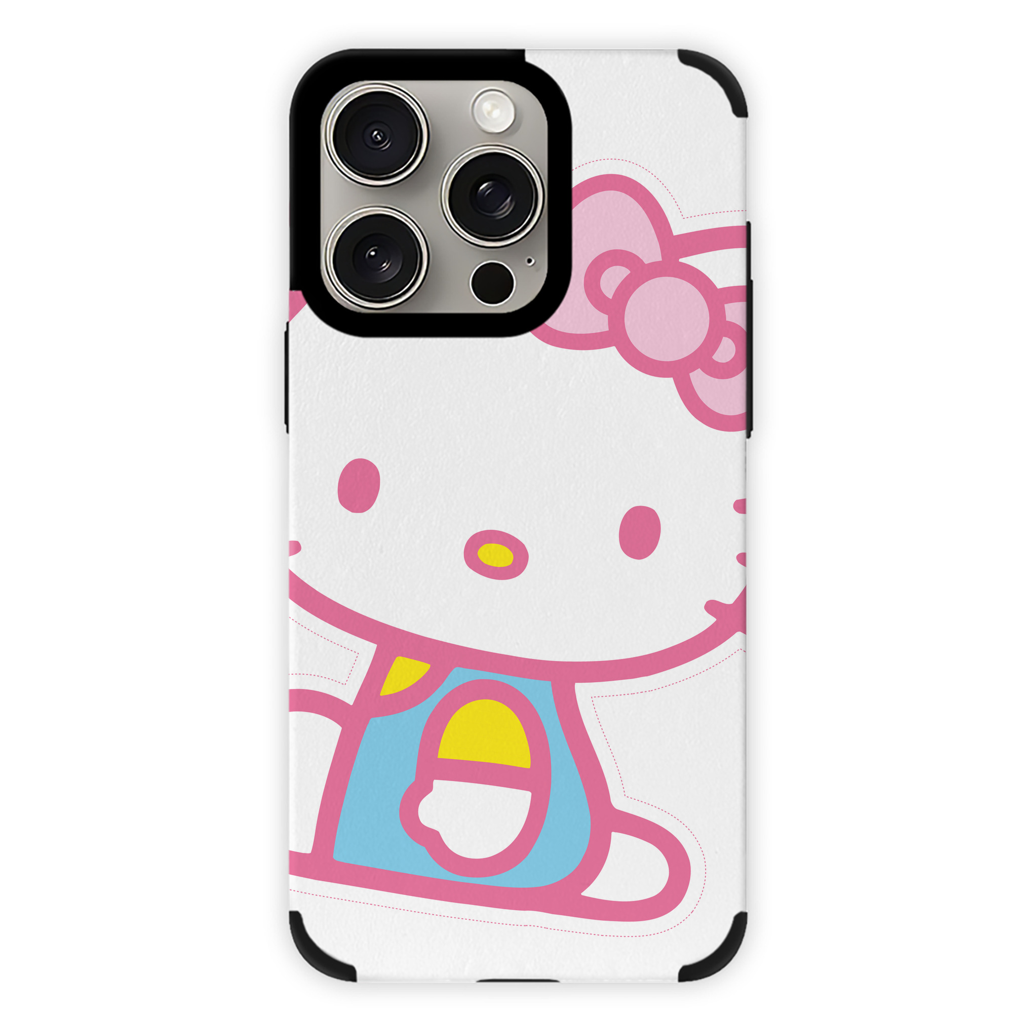（画像用） Hello Kitty ハローキティ 【iPhone15ProMax対応】 PUレザー スマホケース 耐衝撃＆黄変防止