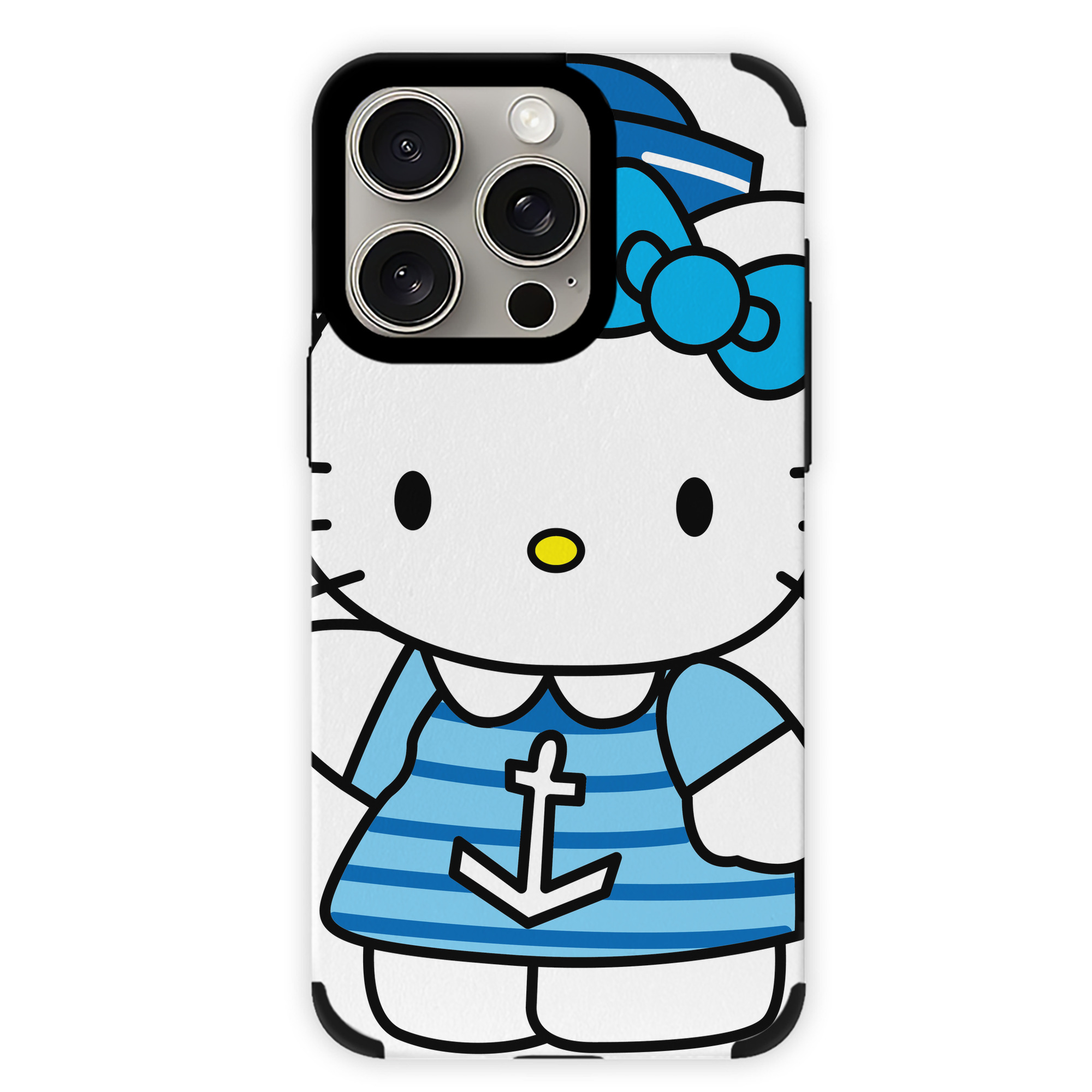 （画像用） Hello Kitty ハローキティ 【iPhone15ProMax対応】 PUレザー スマホケース 耐衝撃＆黄変防止