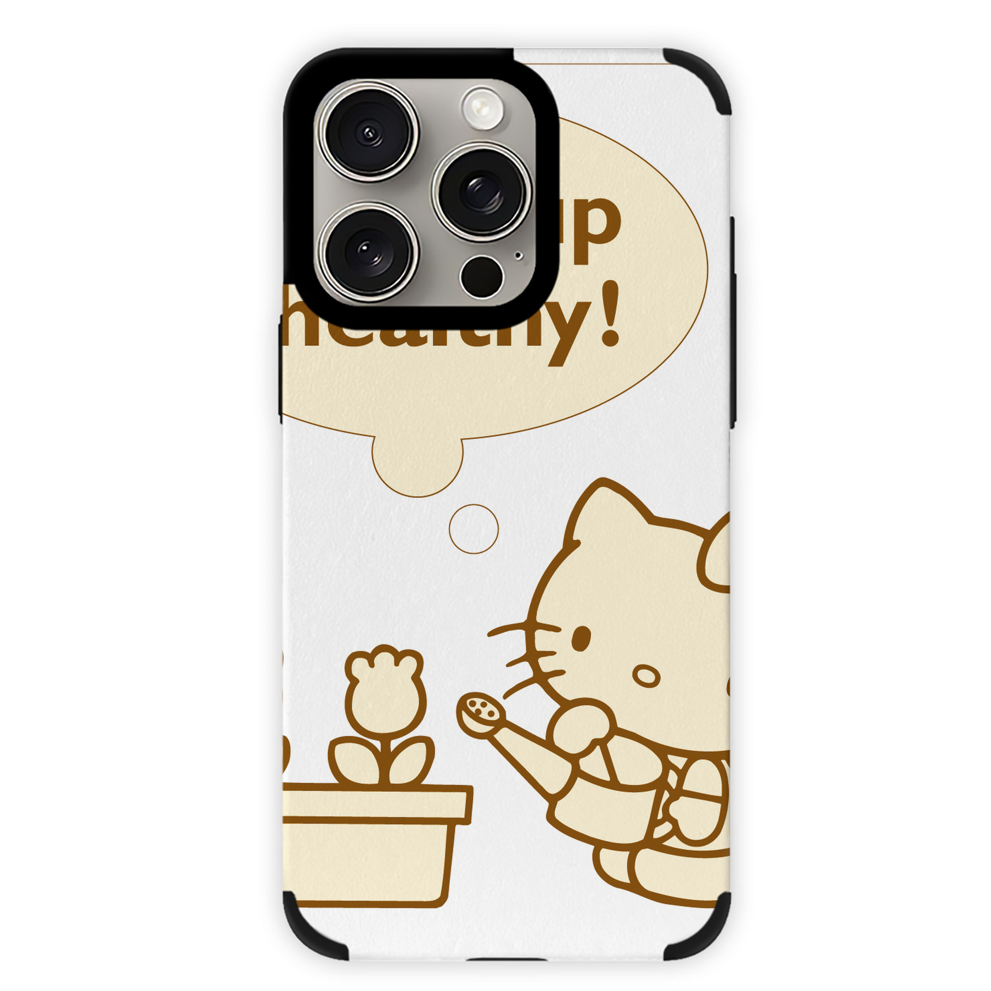 （画像用） Hello Kitty ハローキティ 【iPhone15ProMax対応】 PUレザー スマホケース 耐衝撃＆黄変防止