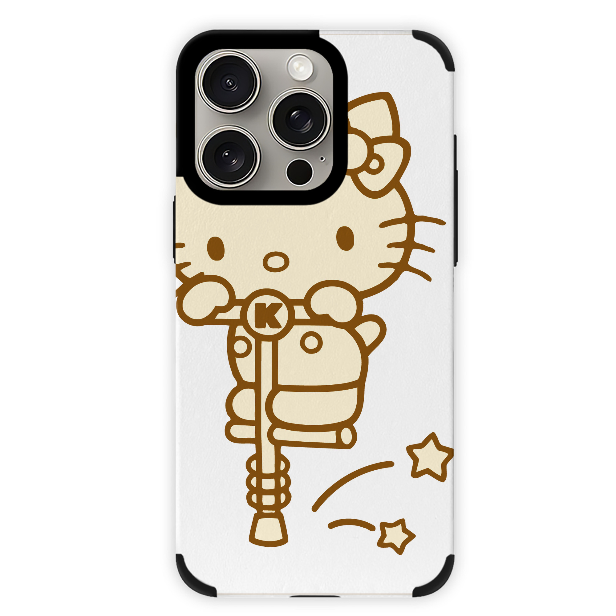 （画像用） Hello Kitty ハローキティ 【iPhone15ProMax対応】 PUレザー スマホケース 耐衝撃＆黄変防止