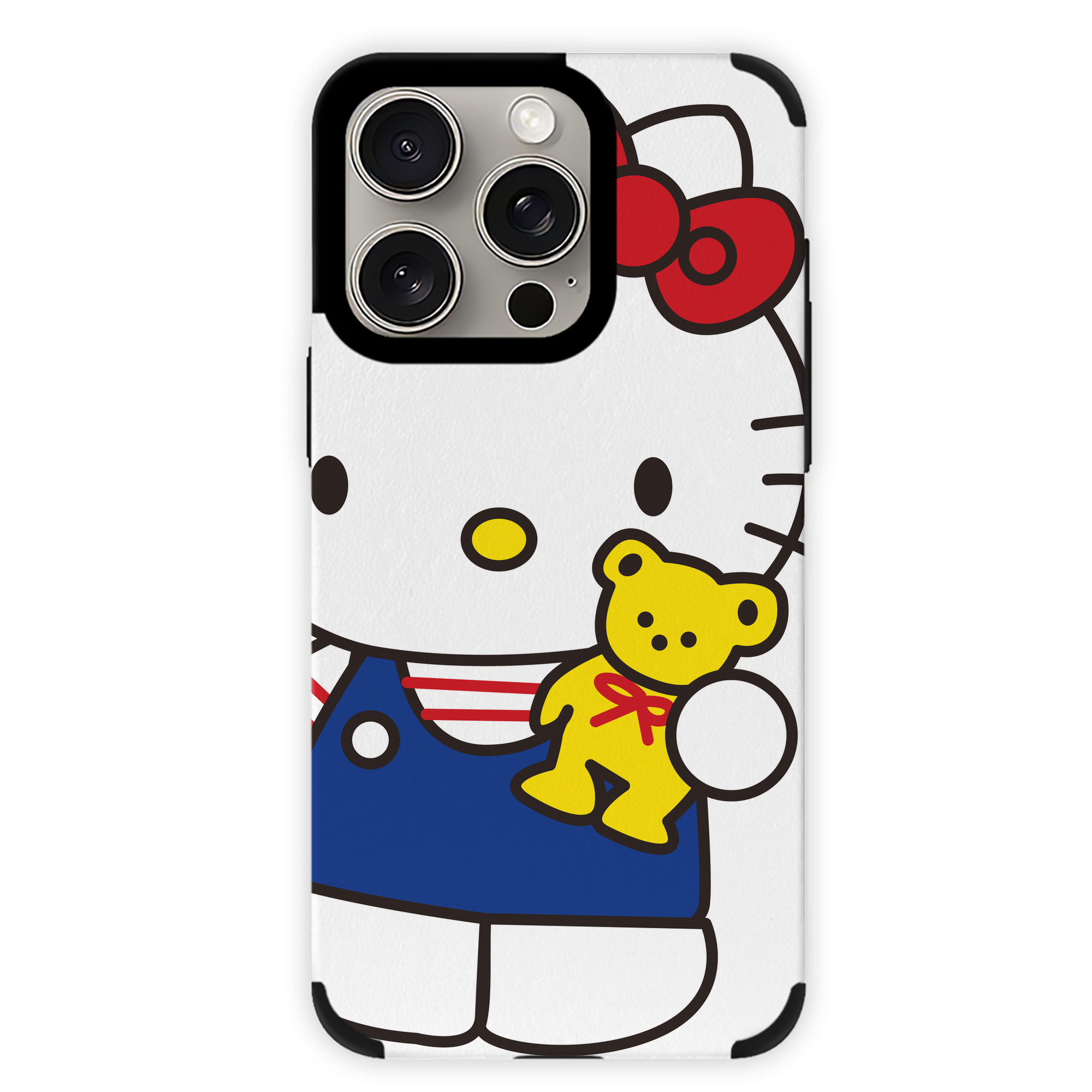 （画像用） Hello Kitty ハローキティ 【iPhone15ProMax対応】 PUレザー スマホケース 耐衝撃＆黄変防止