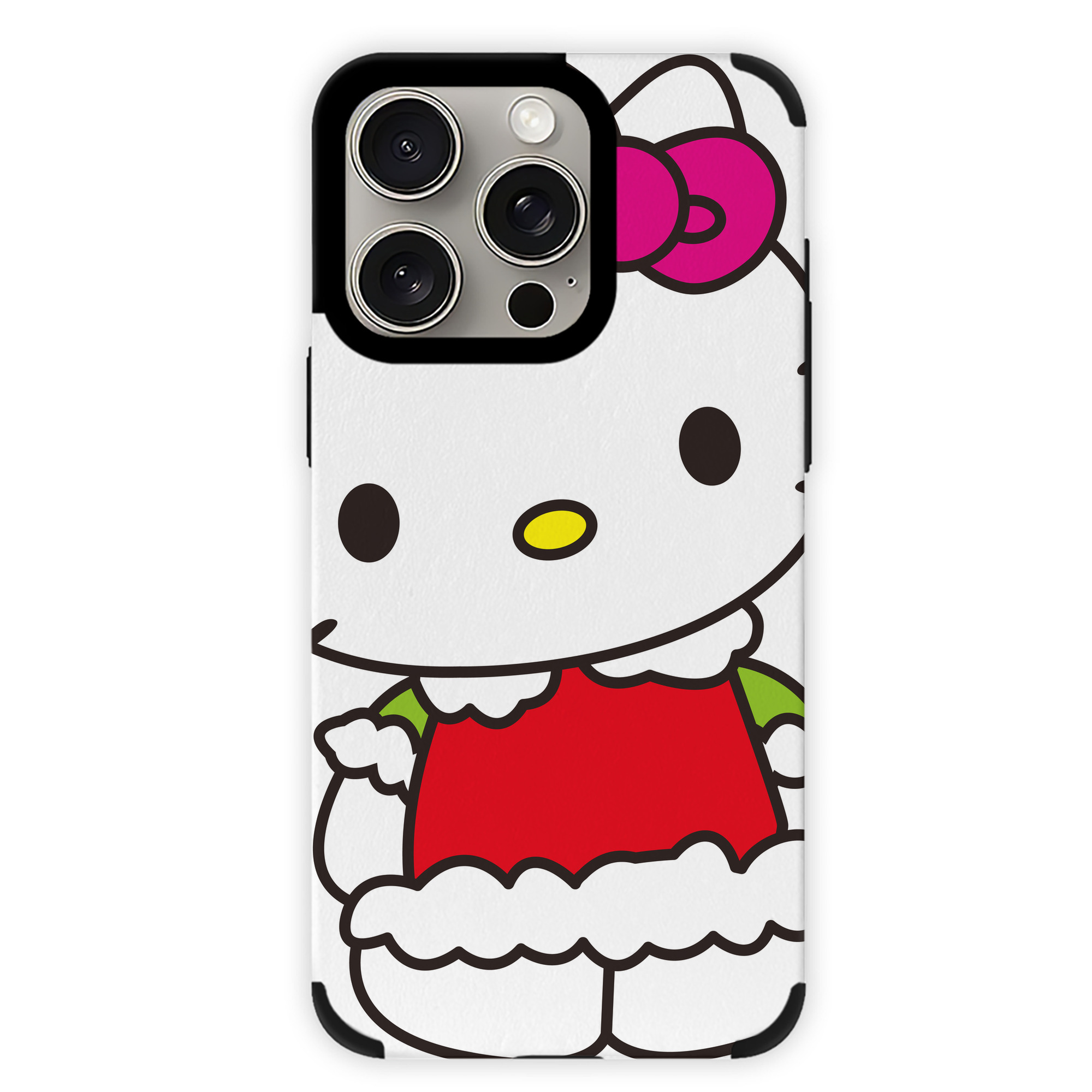 （画像用） Hello Kitty ハローキティ 【iPhone15ProMax対応】 PUレザー スマホケース 耐衝撃＆黄変防止