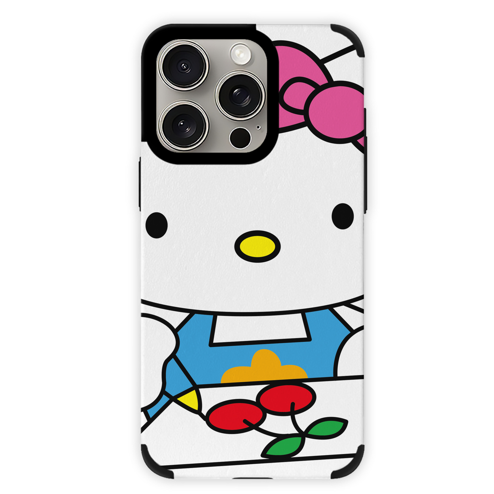 （画像用） Hello Kitty ハローキティ 【iPhone15ProMax対応】 PUレザー スマホケース 耐衝撃＆黄変防止