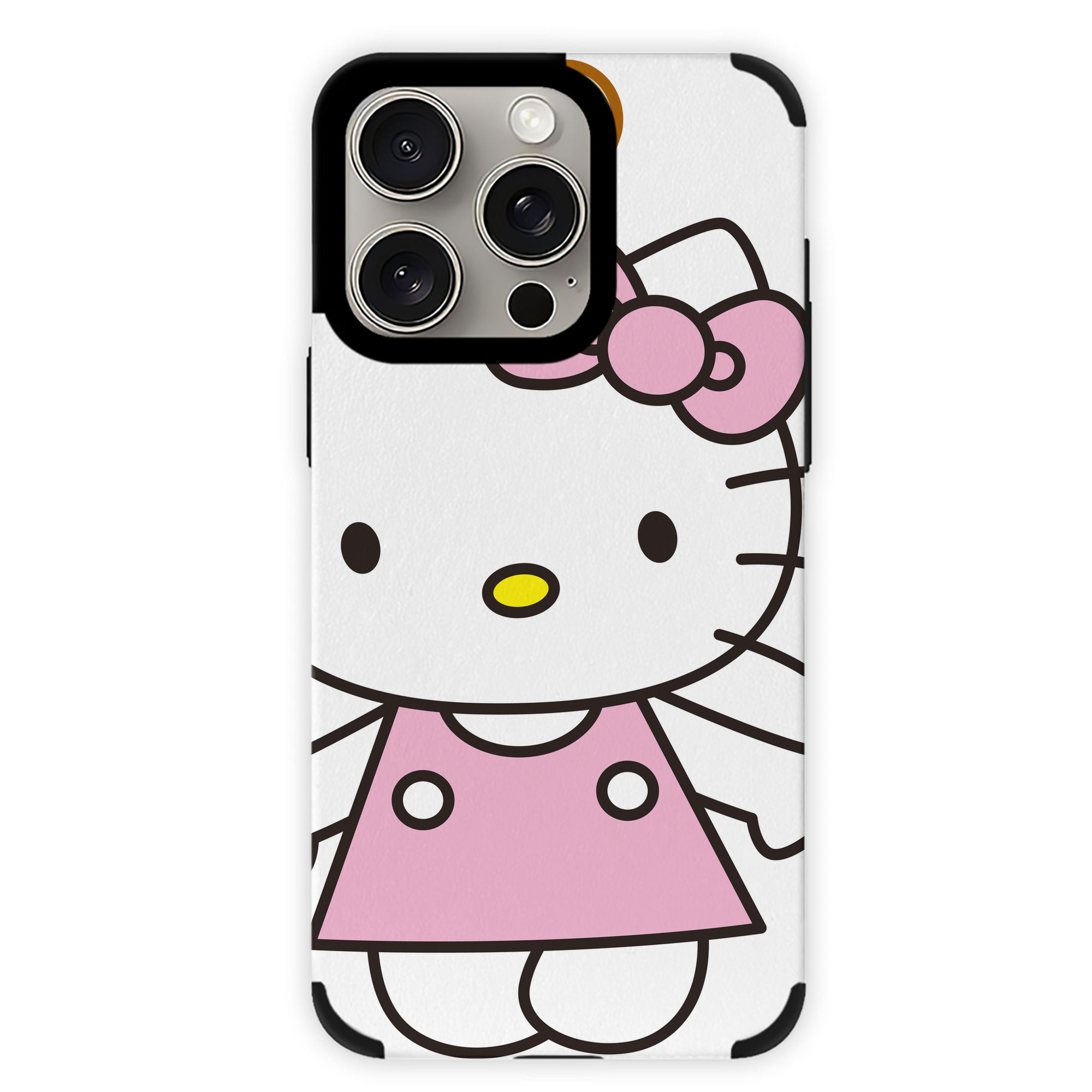 （画像用） Hello Kitty ハローキティ 【iPhone15ProMax対応】 PUレザー スマホケース 耐衝撃＆黄変防止