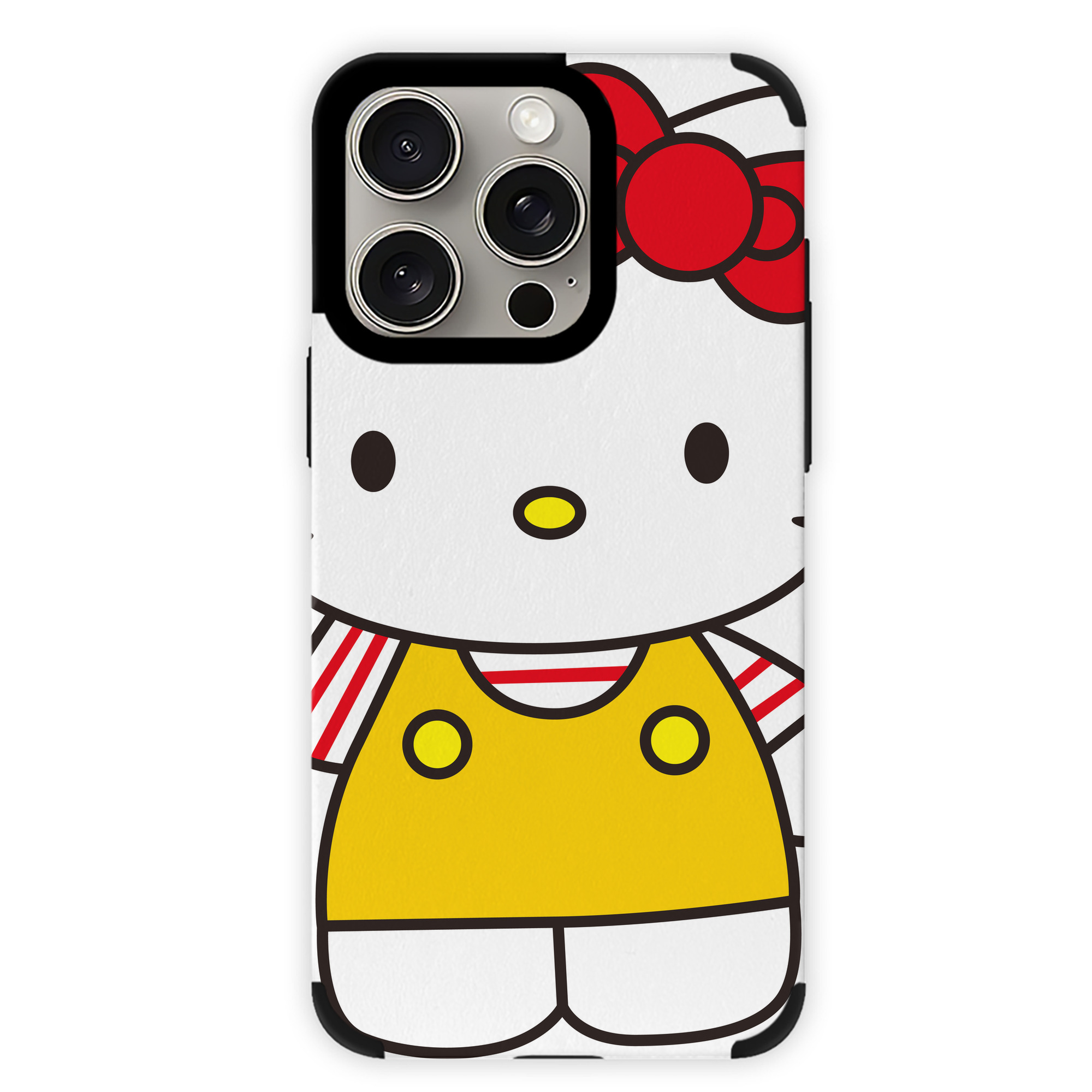 （画像用） Hello Kitty ハローキティ 【iPhone15ProMax対応】 PUレザー スマホケース 耐衝撃＆黄変防止