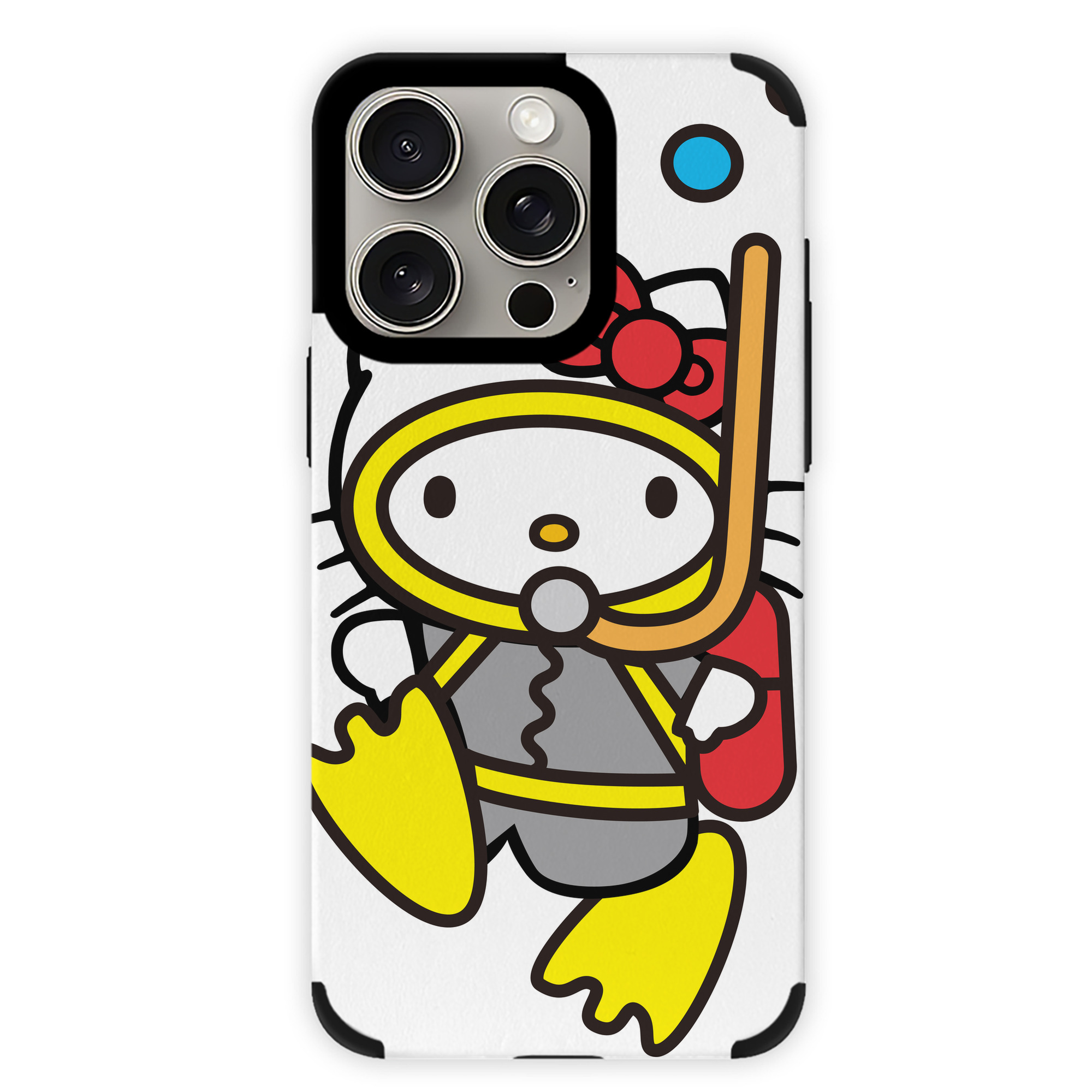 （画像用） Hello Kitty ハローキティ 【iPhone15ProMax対応】 PUレザー スマホケース 耐衝撃＆黄変防止