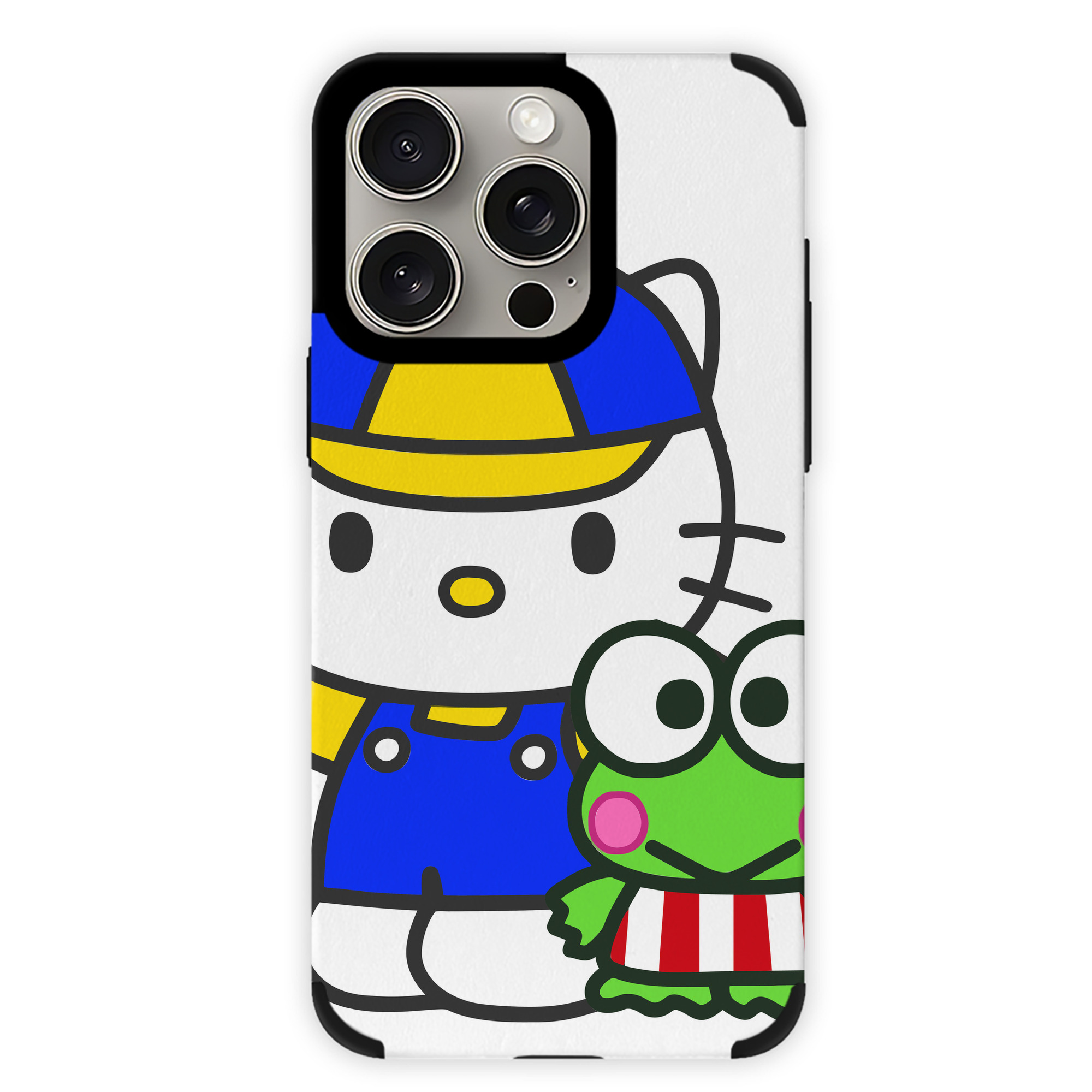 （画像用） Hello Kitty ハローキティ 【iPhone15ProMax対応】 PUレザー スマホケース 耐衝撃＆黄変防止