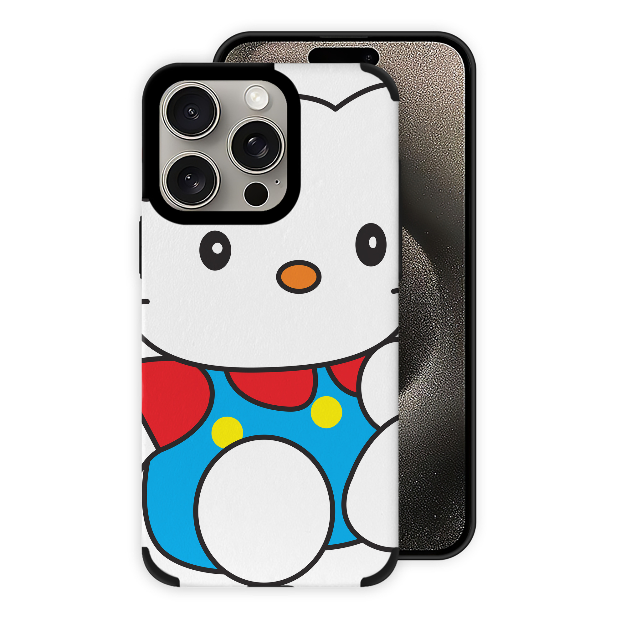 （画像用） Hello Kitty ハローキティ 【iPhone15ProMax対応】 PUレザー スマホケース 耐衝撃＆黄変防止