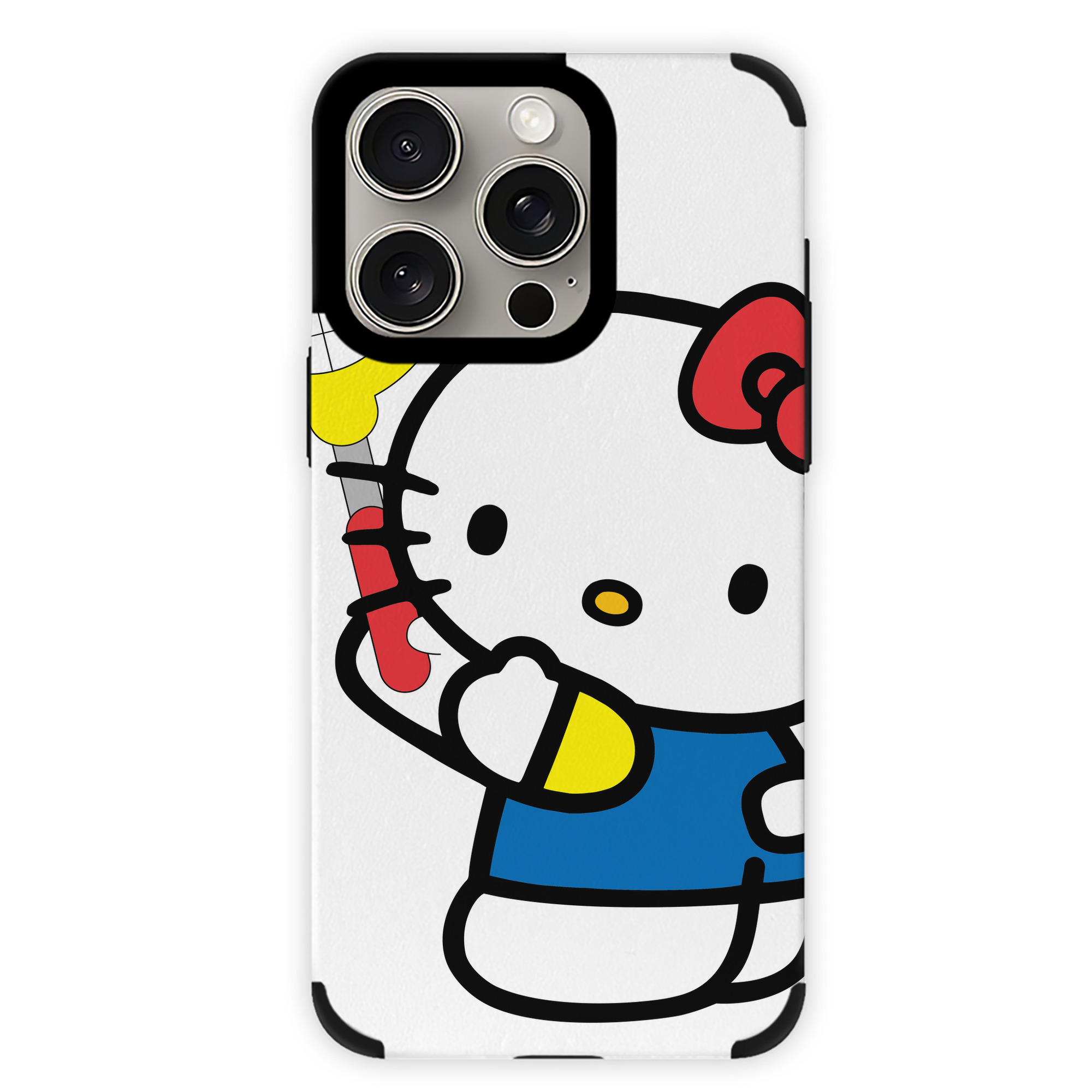 （画像用） Hello Kitty ハローキティ 【iPhone15ProMax対応】 PUレザー スマホケース 耐衝撃＆黄変防止