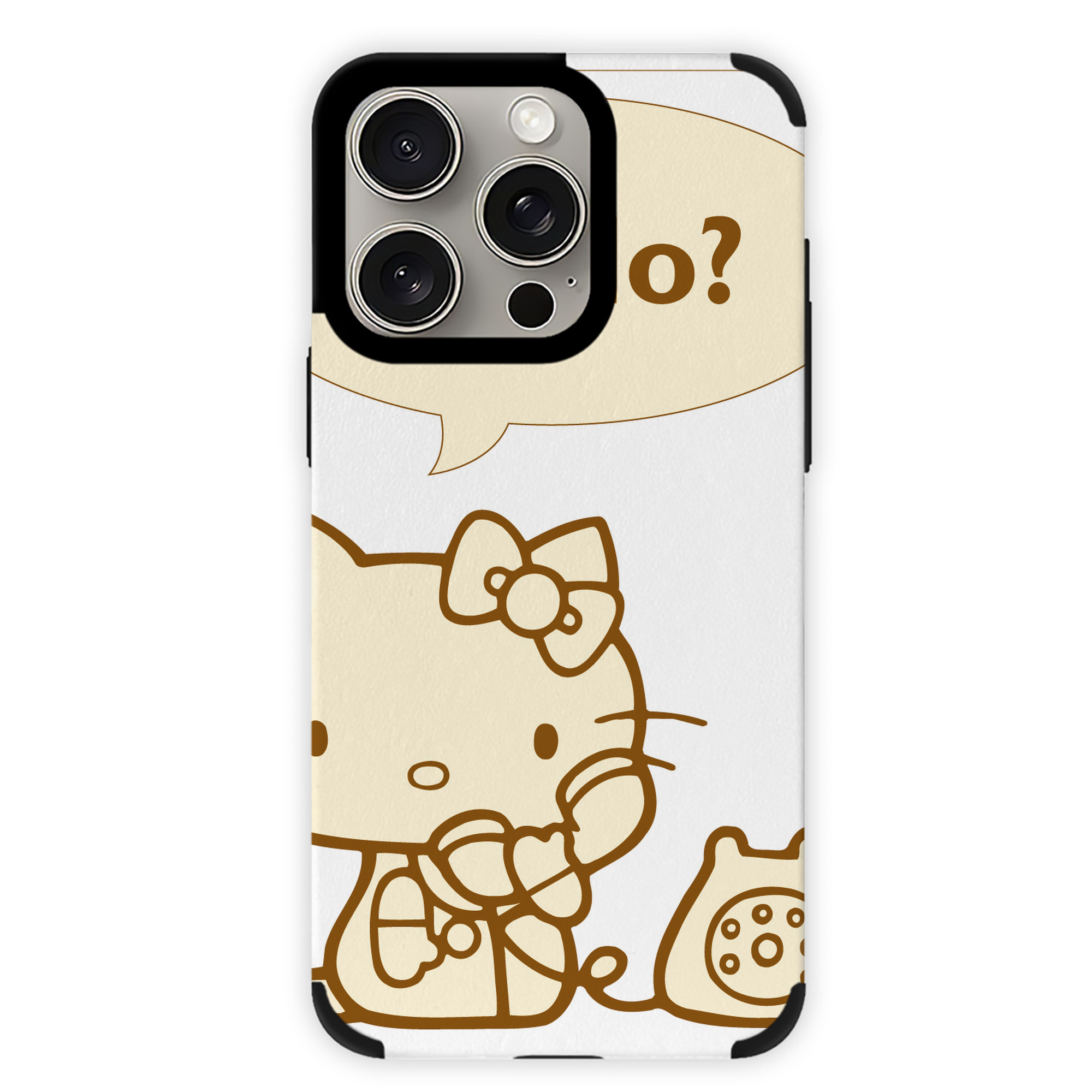 （画像用） Hello Kitty ハローキティ 【iPhone15ProMax対応】 PUレザー スマホケース 耐衝撃＆黄変防止