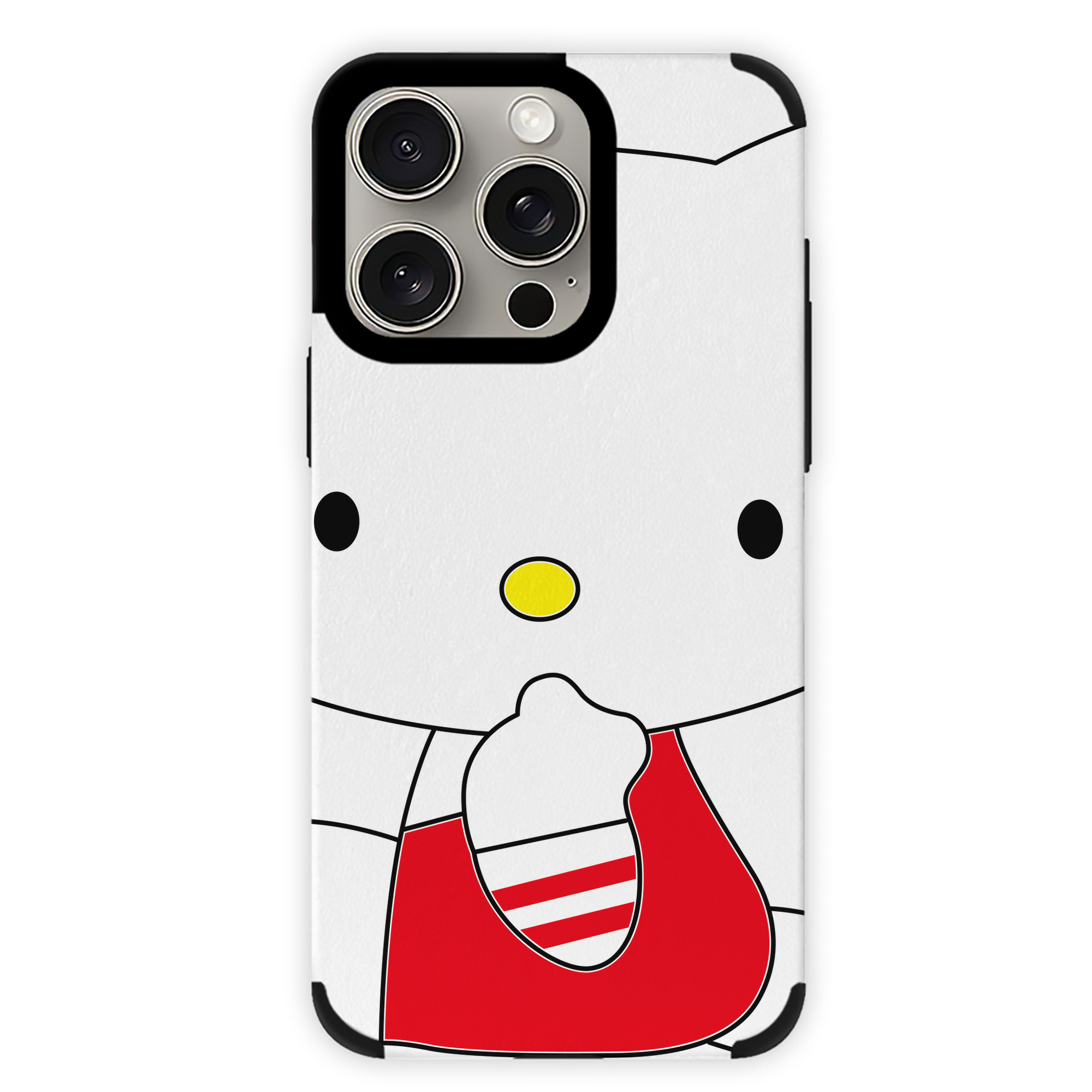 （画像用） Hello Kitty ハローキティ 【iPhone15ProMax対応】 PUレザー スマホケース 耐衝撃＆黄変防止