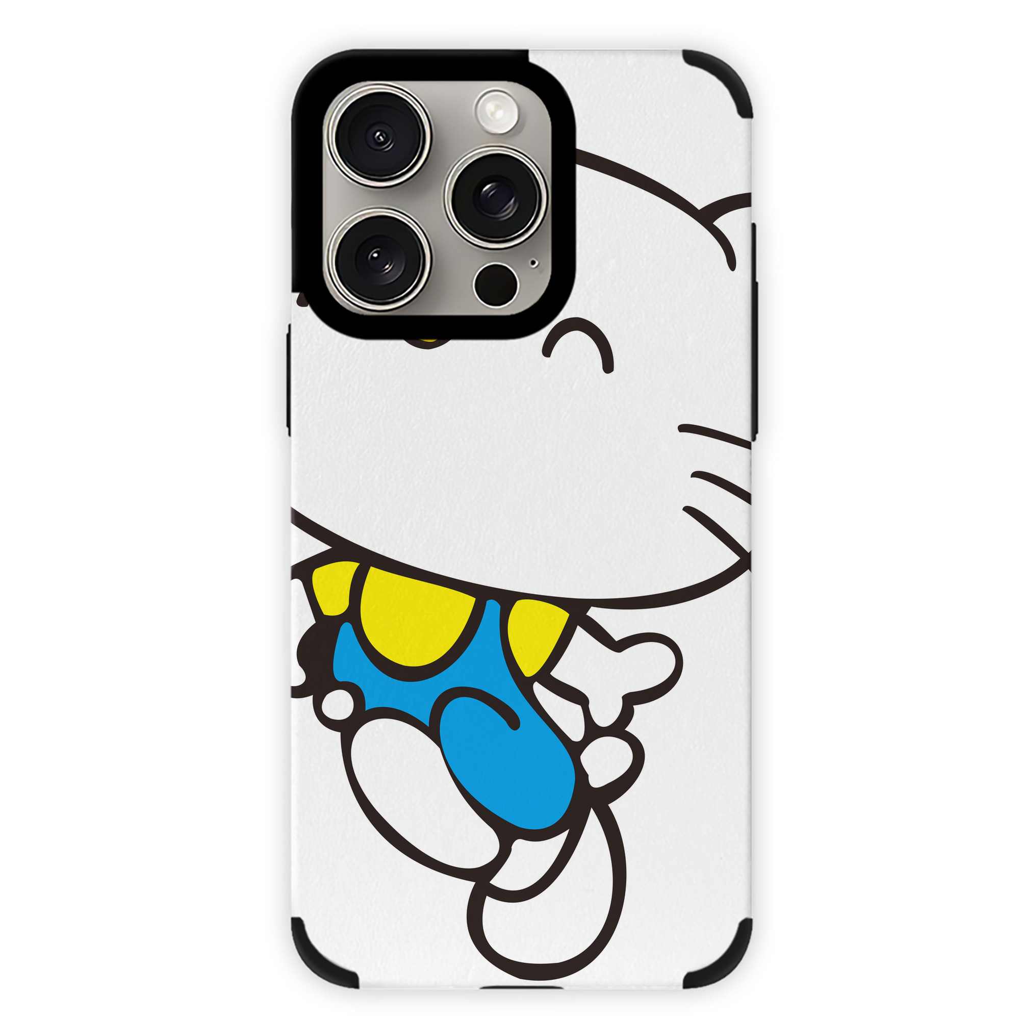 （画像用） Hello Kitty ハローキティ 【iPhone15ProMax対応】 PUレザー スマホケース 耐衝撃＆黄変防止