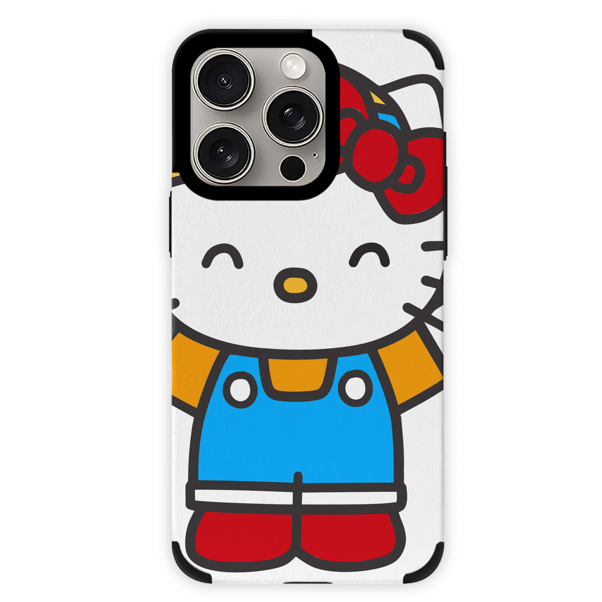 （画像用） Hello Kitty ハローキティ 【iPhone15ProMax対応】 PUレザー スマホケース 耐衝撃＆黄変防止