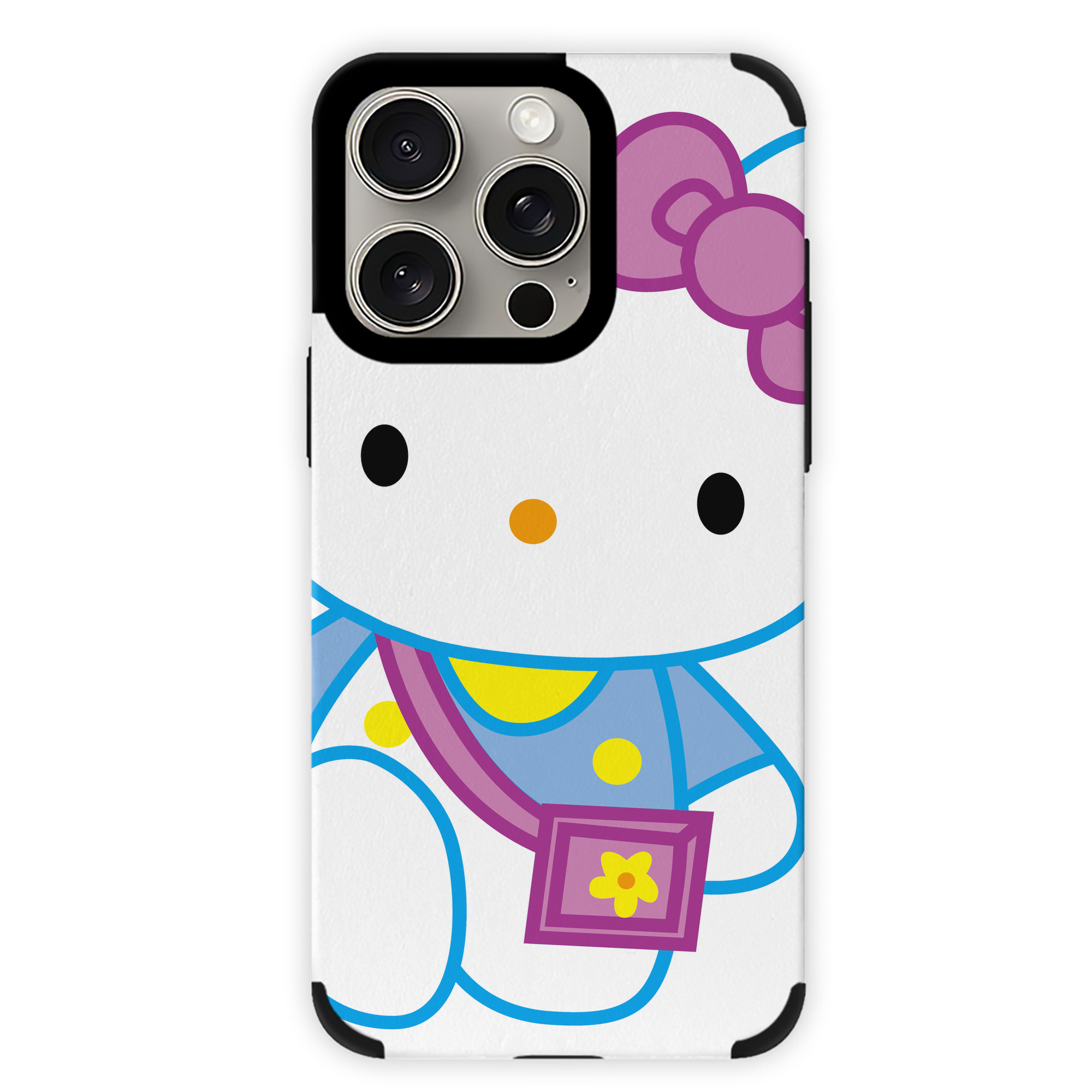 （画像用） Hello Kitty ハローキティ 【iPhone15ProMax対応】 PUレザー スマホケース 耐衝撃＆黄変防止